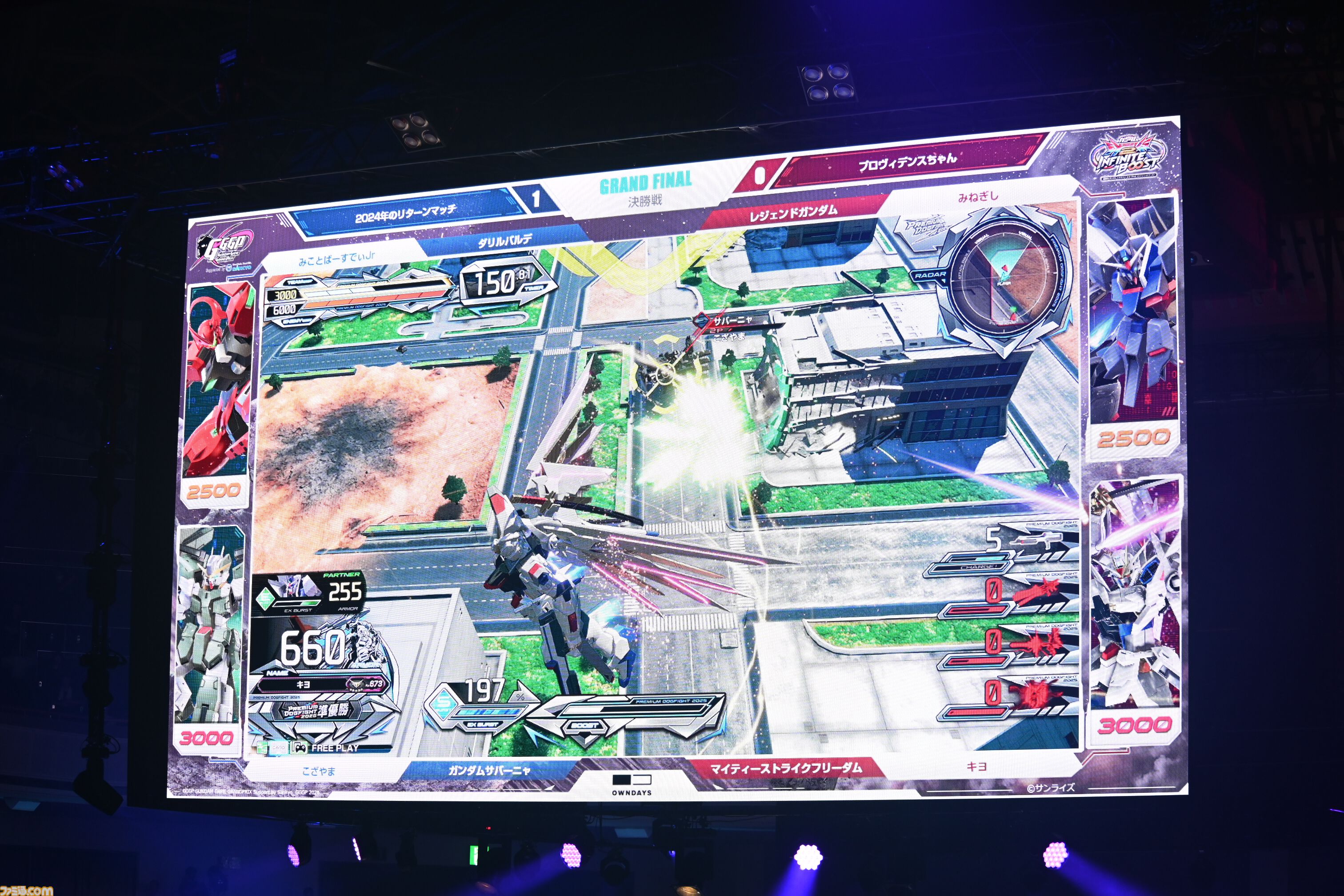 『機動戦士ガンダム EXVS.2 IB』極限を越える戦いがここに！　研ぎ澄まされた技量と駆け引きに両国国技館が震えた“GGGP2026”をリポート