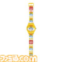 『QBBベビーチーズ』の長〜いパッケージが腕時計に。プレーンやアーモンド入りなど全6種、カプセルトイシリーズ“CAPWATCH”第1弾が8月28日発売