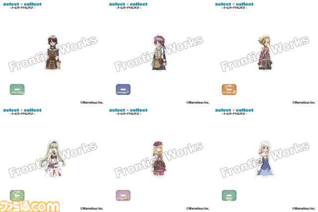 『ルーンファクトリー』シリーズの新作アクスタ【全181種】が受注開始。『新牧場物語』から『ルンファク5』まで。過去に販売された全163種のアクスタも再販