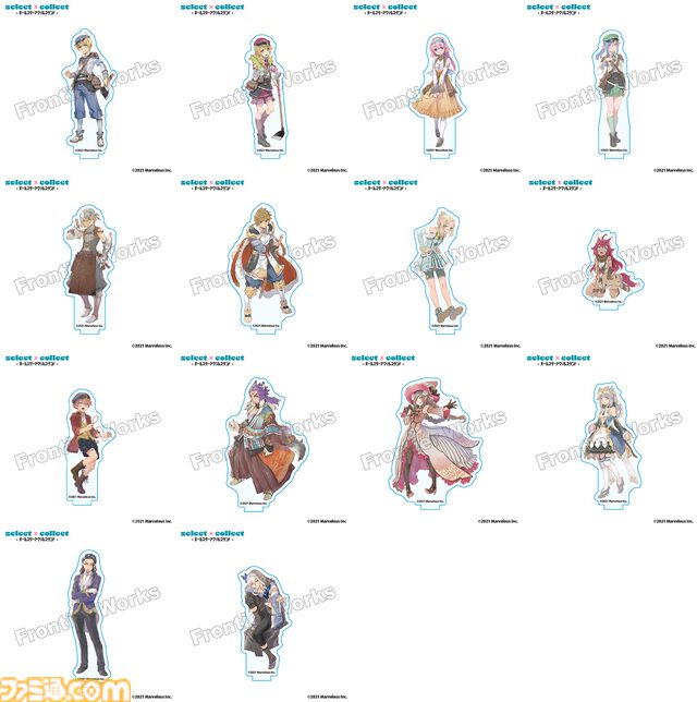 『ルーンファクトリー』シリーズの新作アクスタ【全181種】が受注開始。『新牧場物語』から『ルンファク5』まで。過去に販売された全163種のアクスタも再販
