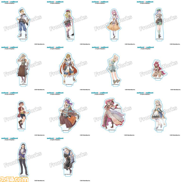 『ルーンファクトリー』シリーズの新作アクスタ【全181種】が受注開始。『新牧場物語』から『ルンファク5』まで。過去に販売された全163種のアクスタも再販