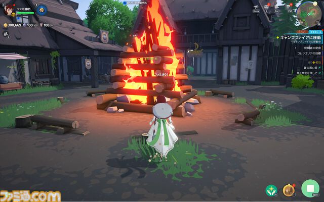 『マビノギモバイル』癒し系生活MMORPGの金字塔『マビノギ』の雰囲気はそのまま。たき火を眺めて癒されるやさしい世界【体験会リポート】