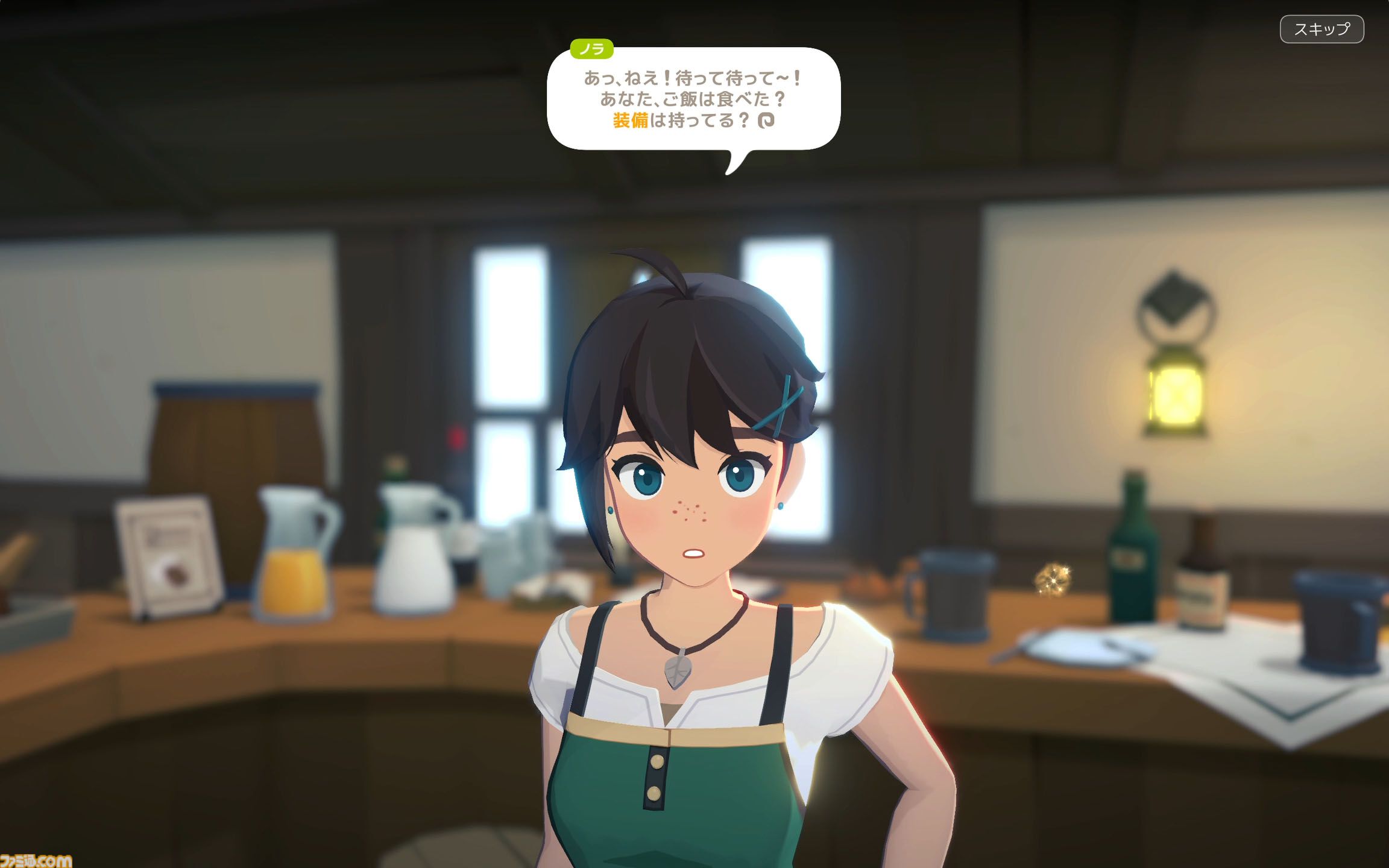 『マビノギモバイル』癒し系生活MMORPGの金字塔『マビノギ』の雰囲気はそのまま。たき火を眺めて癒されるやさしい世界【体験会リポート】