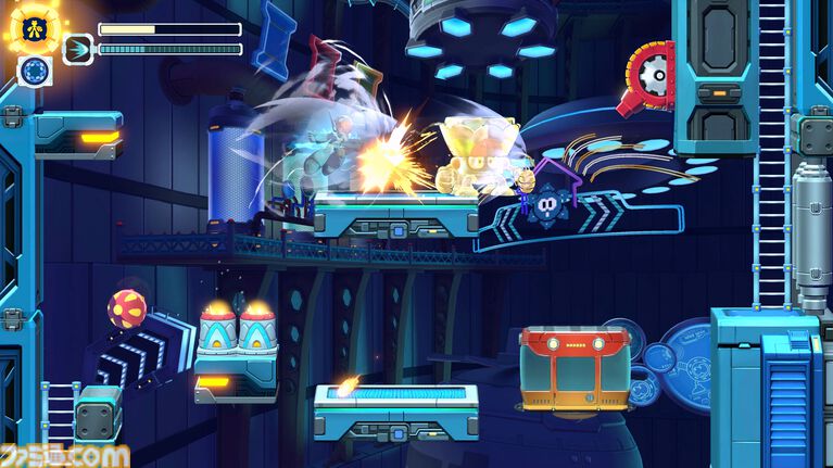 『ロックマン： デュアル オーバーライド』先行プレイ。新ボス1体目のトゥインクルガールちゃんがかわいい。変形するロックマンの新たな姿は限界突破の切り札
