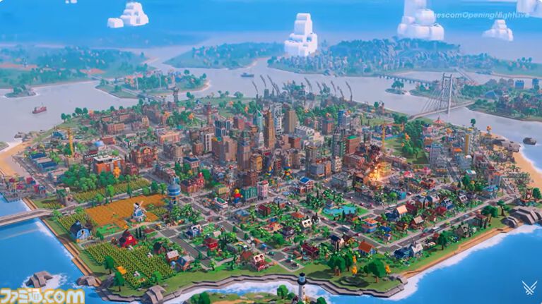 『LEGO Skylines』が発表。都市開発シミュレーション『シティーズ：スカイライン』がレゴになった【gamescom 2026】