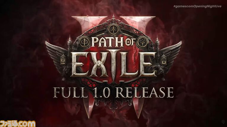 『Path of Exile 2』12月11日に正式版（1.0）がリリース。基本プレイは無料に【gamescom 2026】