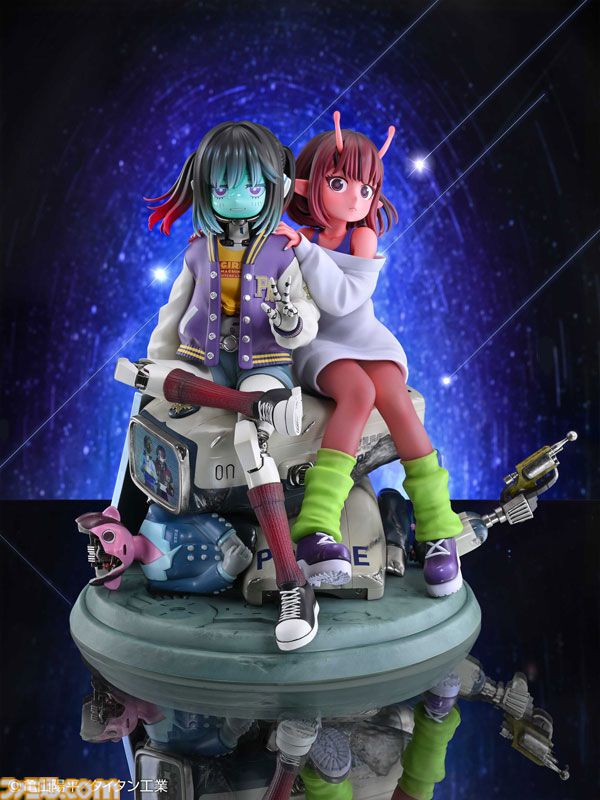 ミルキー☆サブウェイ』チハル＆マキナのフィギュアが2027年6月発売