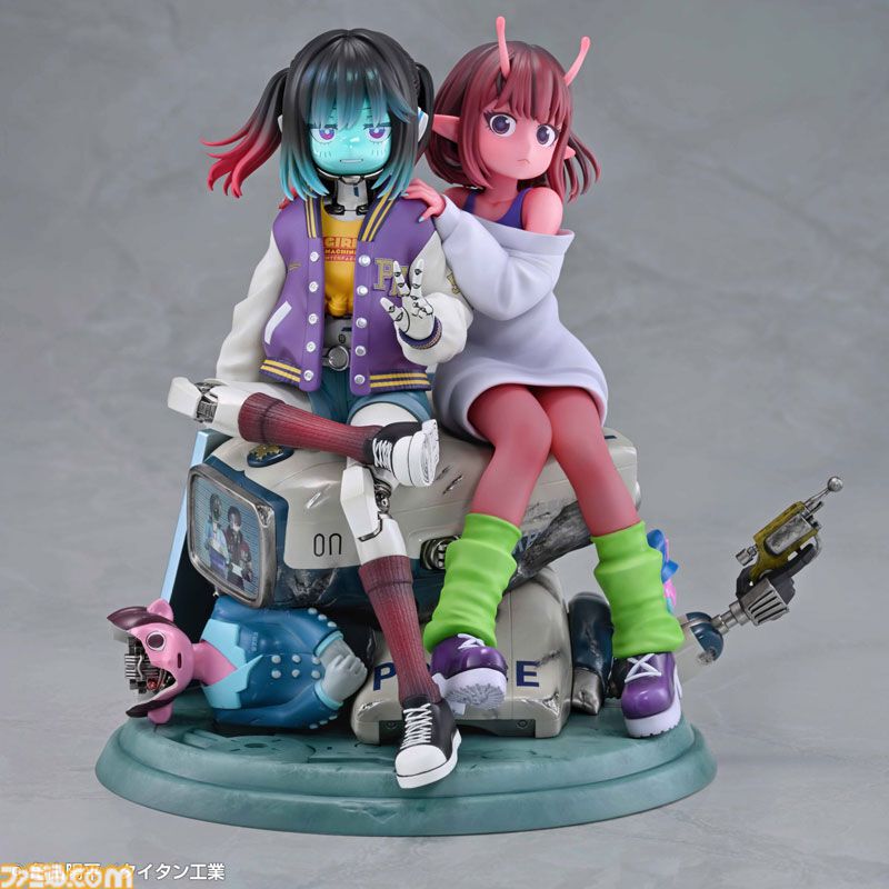 ミルキー☆サブウェイ』チハル＆マキナのフィギュアが2027年6月発売
