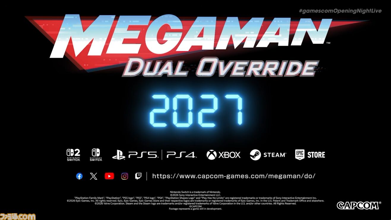 【ロックマン】『メガマン： デュアル オーバーライド』新ボス・トゥインクルガールや変形など、新映像に気になる要素盛りだくさん【gamescom 2026】