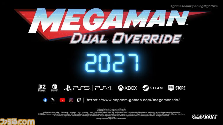 【ロックマン】『メガマン： デュアル オーバーライド』新ボス・トゥインクルガールや変形など、新映像に気になる要素盛りだくさん【gamescom 2026】