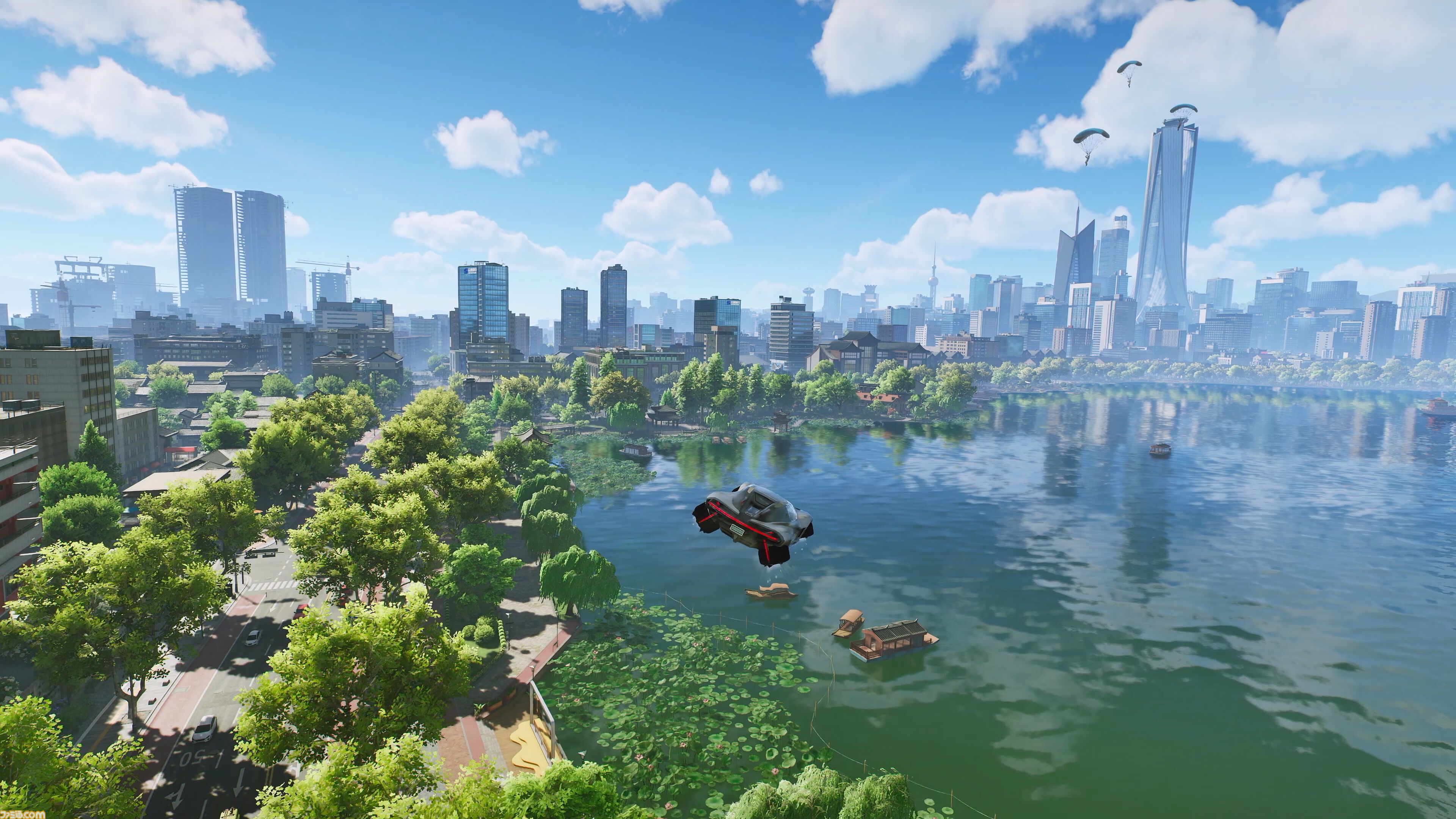 『無限大ANANTA』が2027年1月15日に配信決定。カンフーアクションや街の空を飛び回る車など美麗な映像が公開【gamescom 2026】