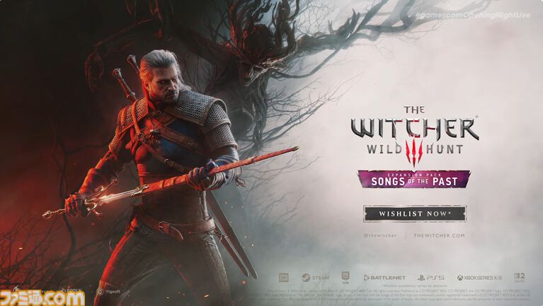『ウィッチャー3』新作拡張パック“追憶の調べ”の映像が公開。PS5、Xbox Series X|S、PC向けに2027年発売予定【gamescom 2026】