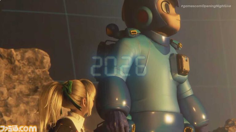 『プラグマタ』ロックマンのスーツが無料で配信決定。エイプリルフールネタが現実に【gamescom 2026】