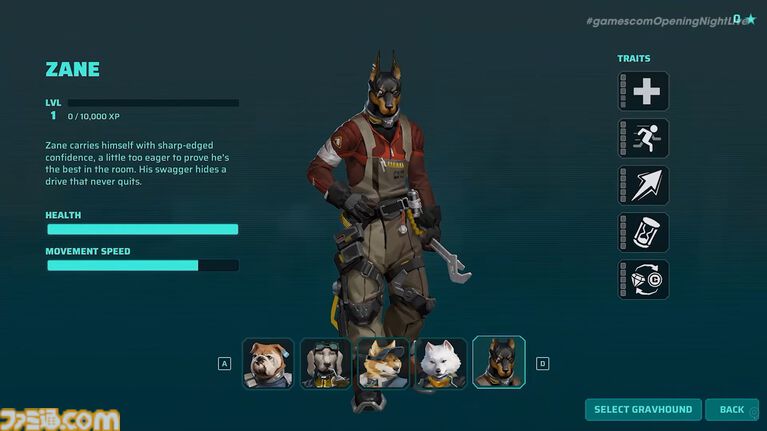 『GravHounds（グラヴハウンズ）』擬人化された犬たちの協力型TPS映像公開。エリザベスカラーを着けて、しょんぼりするワンちゃんがかわいい【gamescom 2026】