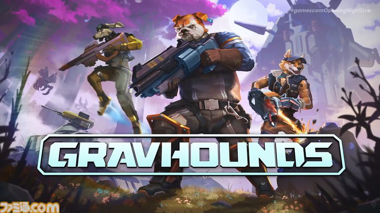 『GravHounds（グラヴハウンズ）』擬人化された犬たちの協力型TPS映像公開。エリザベスカラーを着けて、しょんぼりするワンちゃんがかわいい【gamescom 2026】