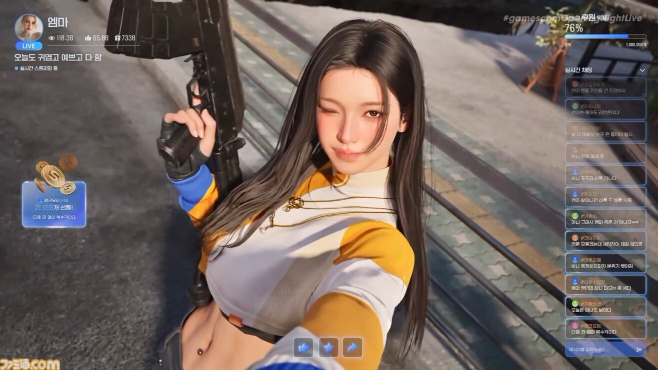 『Like or Die』壁や足場を作ったりぶっ壊したり縦横無尽シューター発表。ストリーマーたちによる配信サバイバル【gamescom 2026】