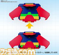 自動変形する“名刺ケース”がバンダイより登場。ボタンひとつで展開＆ご挨拶、初対面から強烈なインパクトを与えられる。超合金のノウハウをフル活用