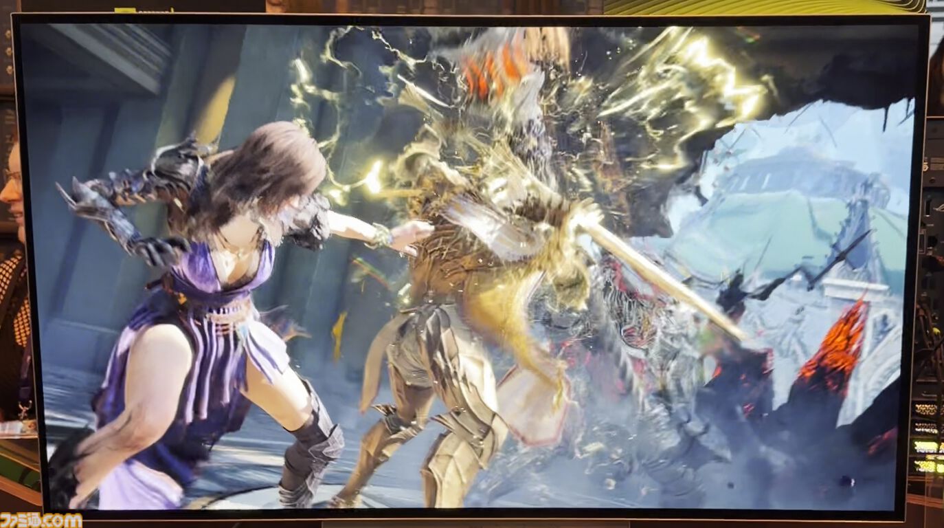 『壊滅の潮汐』円卓の騎士を使役できるアクションRPGは爽快で骨太。いっしょに戦ってくれるだけでなく、重いものを持ってくれるナイスガイたちと世界を救おう【gamescom 2026】