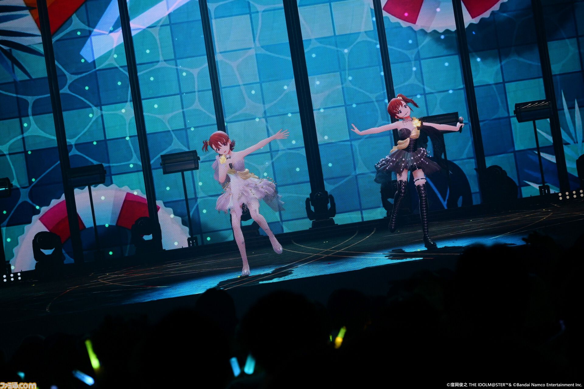 『アイマス』双海亜美・真美 twin live“ふたごぼしのつばさ”東京公演リポート。全曲ふたりでのステージで、新曲『北極星をズラしちゃえ！』でも一体感のあるパフォーマンスを披露。