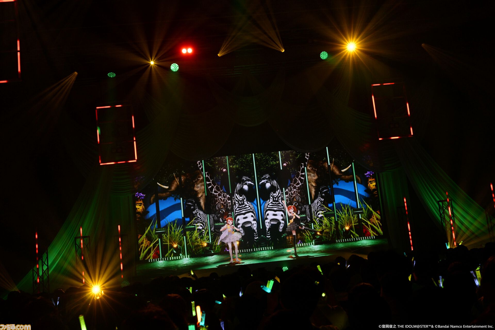 『アイマス』双海亜美・真美 twin live“ふたごぼしのつばさ”東京公演リポート。全曲ふたりでのステージで、新曲『北極星をズラしちゃえ！』でも一体感のあるパフォーマンスを披露。