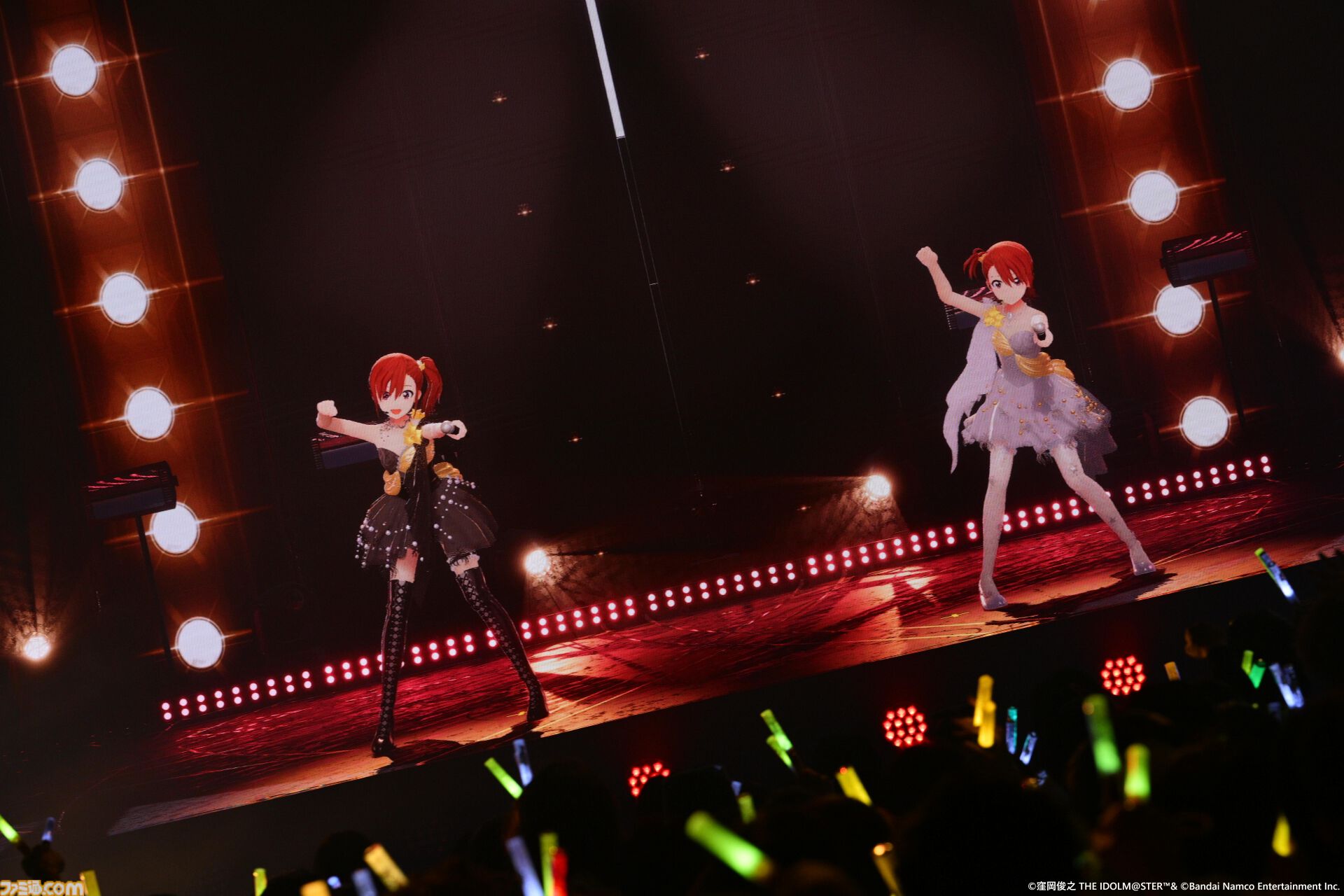 『アイマス』双海亜美・真美 twin live“ふたごぼしのつばさ”東京公演リポート。全曲ふたりでのステージで、新曲『北極星をズラしちゃえ！』でも一体感のあるパフォーマンスを披露。