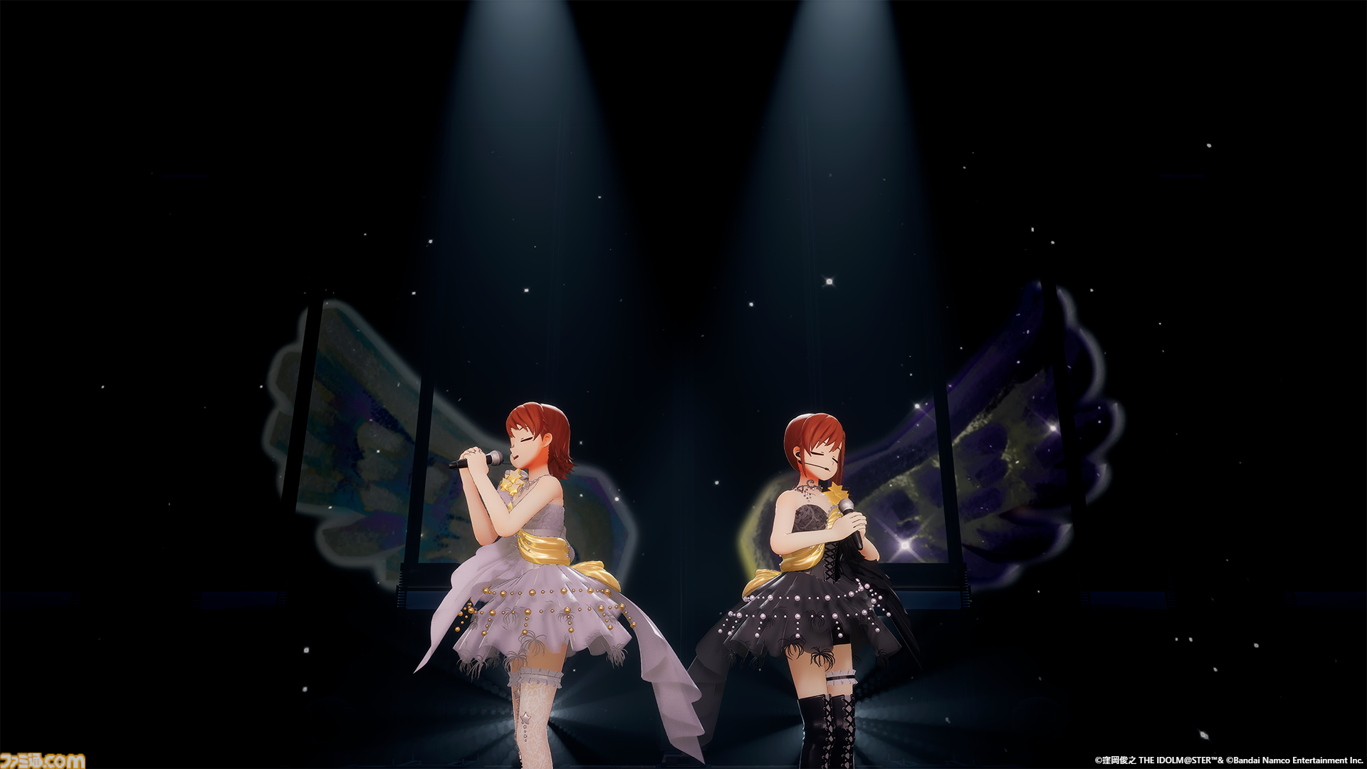 『アイマス』双海亜美・真美 twin live“ふたごぼしのつばさ”東京公演リポート。全曲ふたりでのステージで、新曲『北極星をズラしちゃえ！』でも一体感のあるパフォーマンスを披露。