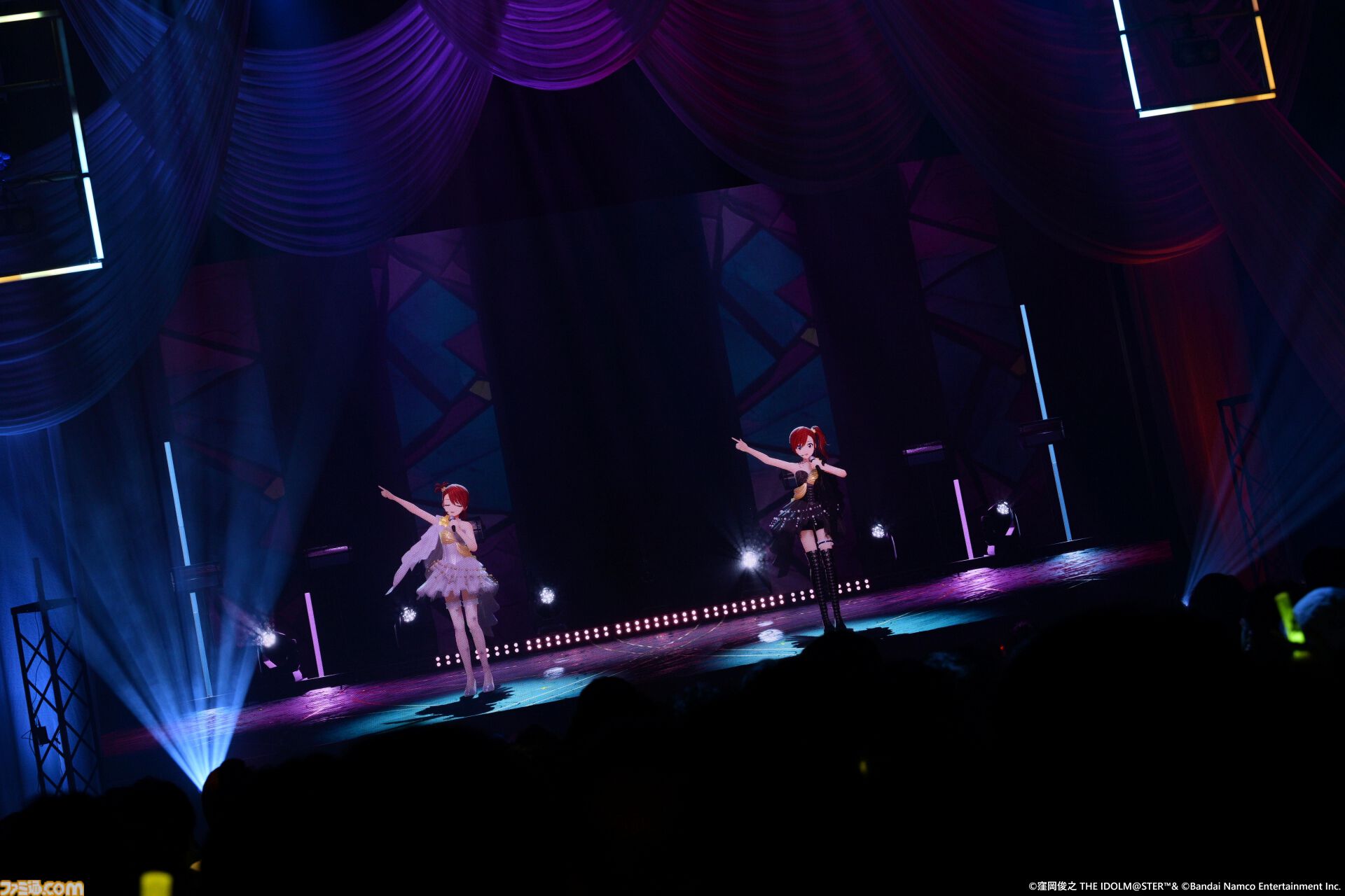 『アイマス』双海亜美・真美 twin live“ふたごぼしのつばさ”東京公演リポート。全曲ふたりでのステージで、新曲『北極星をズラしちゃえ！』でも一体感のあるパフォーマンスを披露。