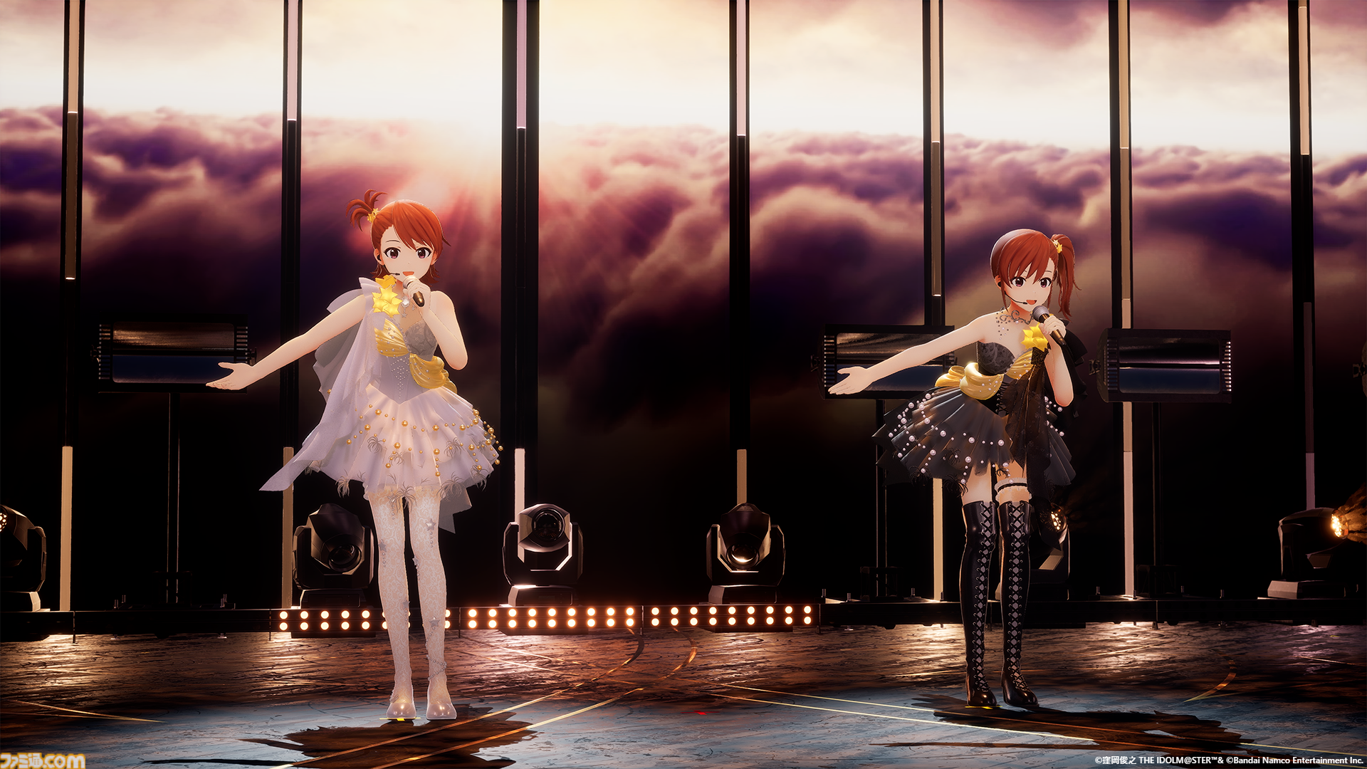 『アイマス』双海亜美・真美 twin live“ふたごぼしのつばさ”東京公演リポート。全曲ふたりでのステージで、新曲『北極星をズラしちゃえ！』でも一体感のあるパフォーマンスを披露。