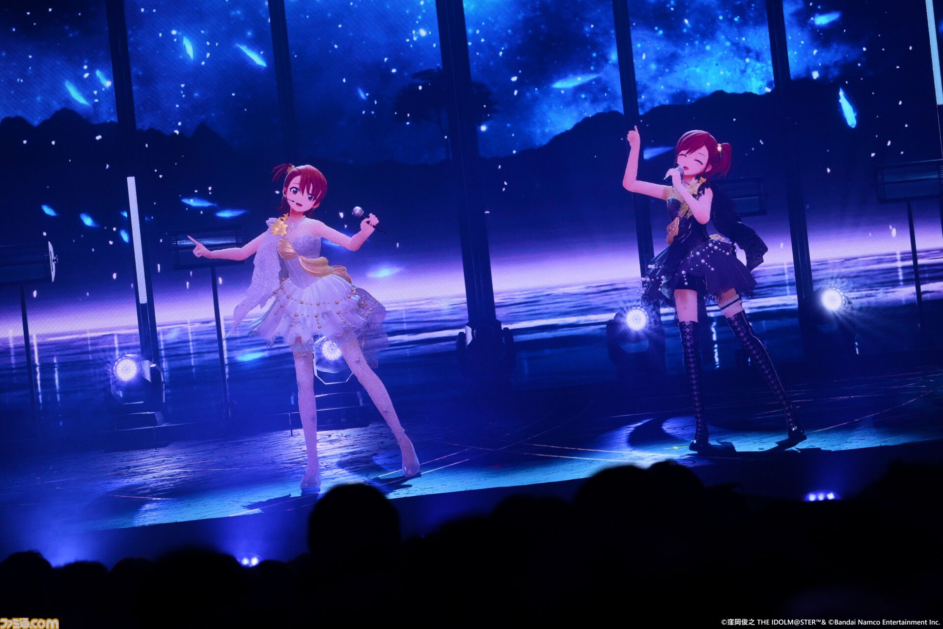 『アイマス』双海亜美・真美 twin live“ふたごぼしのつばさ”東京公演リポート。全曲ふたりでのステージで、新曲『北極星をズラしちゃえ！』でも一体感のあるパフォーマンスを披露。