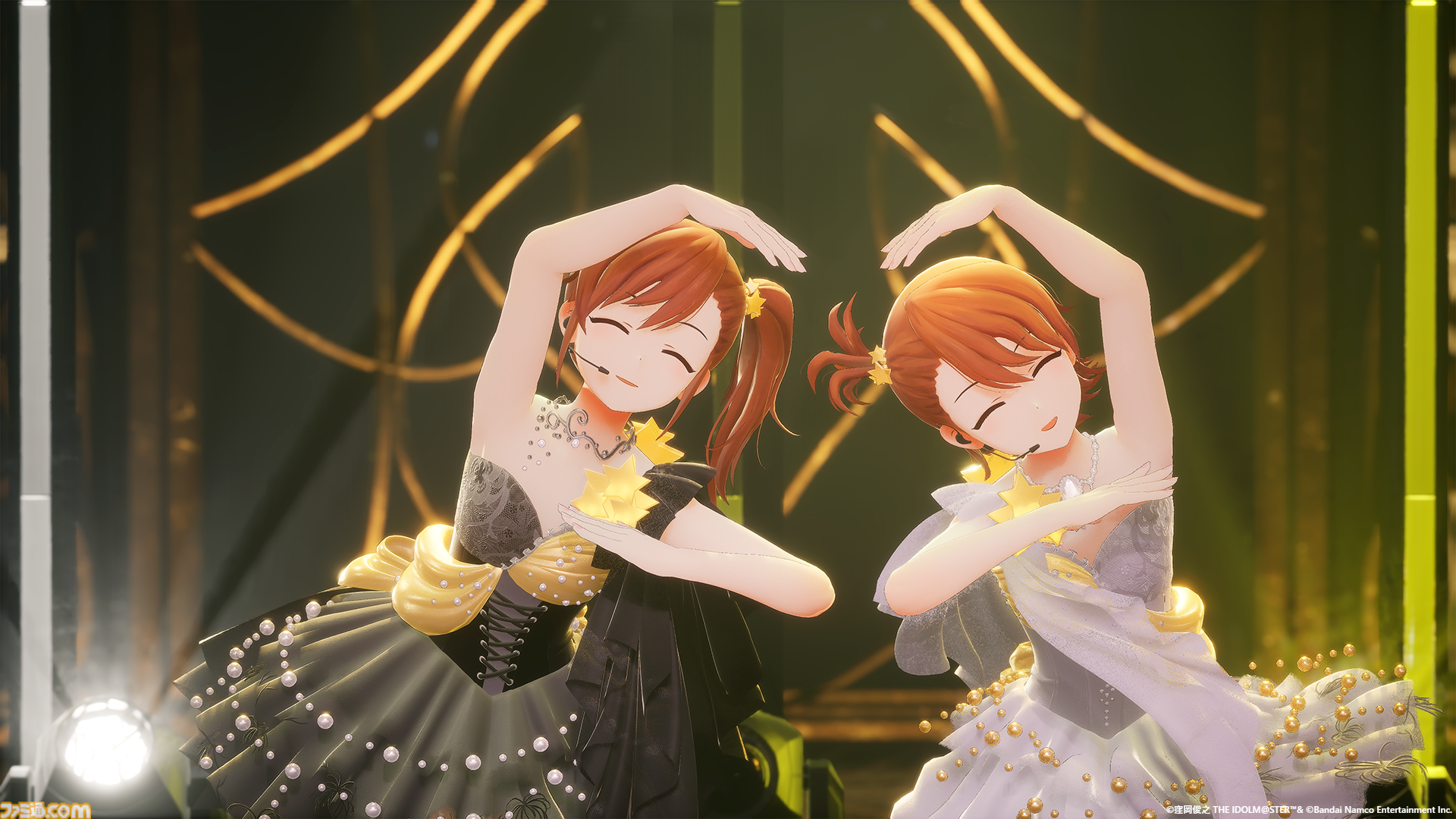 『アイマス』双海亜美・真美 twin live“ふたごぼしのつばさ”東京公演リポート。全曲ふたりでのステージで、新曲『北極星をズラしちゃえ！』でも一体感のあるパフォーマンスを披露。