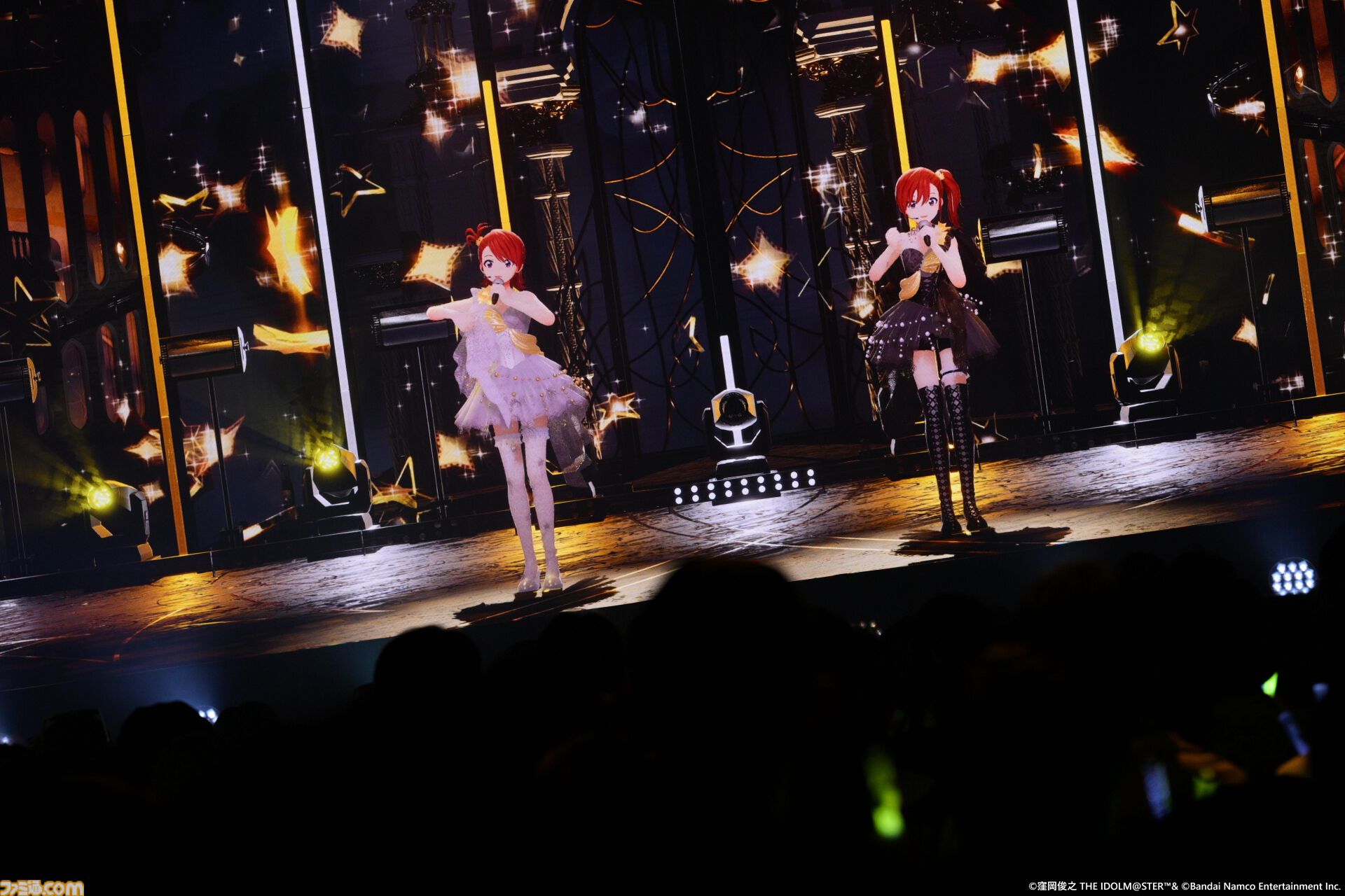 『アイマス』双海亜美・真美 twin live“ふたごぼしのつばさ”東京公演リポート。全曲ふたりでのステージで、新曲『北極星をズラしちゃえ！』でも一体感のあるパフォーマンスを披露。