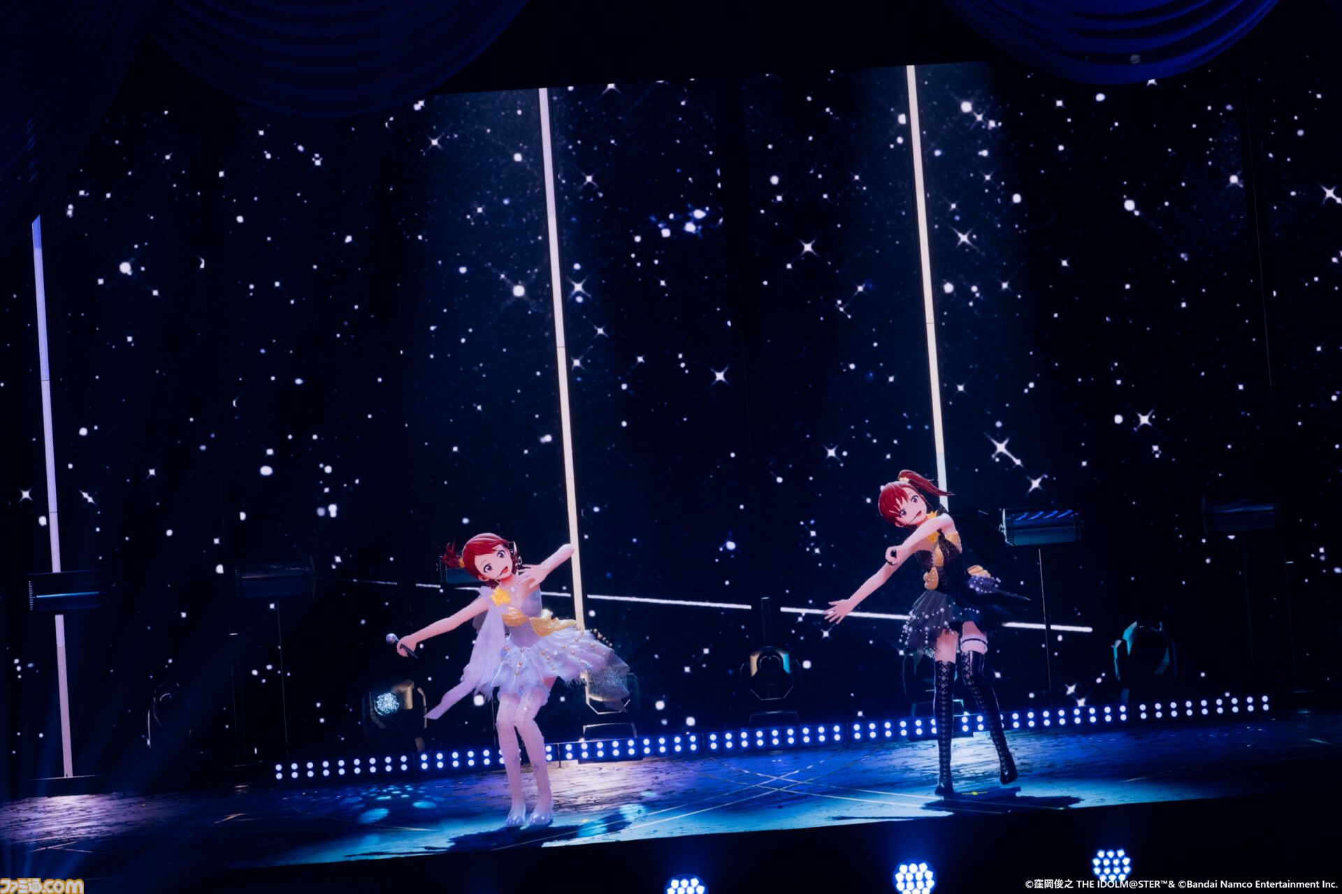 『アイマス』双海亜美・真美 twin live“ふたごぼしのつばさ”東京公演リポート。全曲ふたりでのステージで、新曲『北極星をズラしちゃえ！』でも一体感のあるパフォーマンスを披露。
