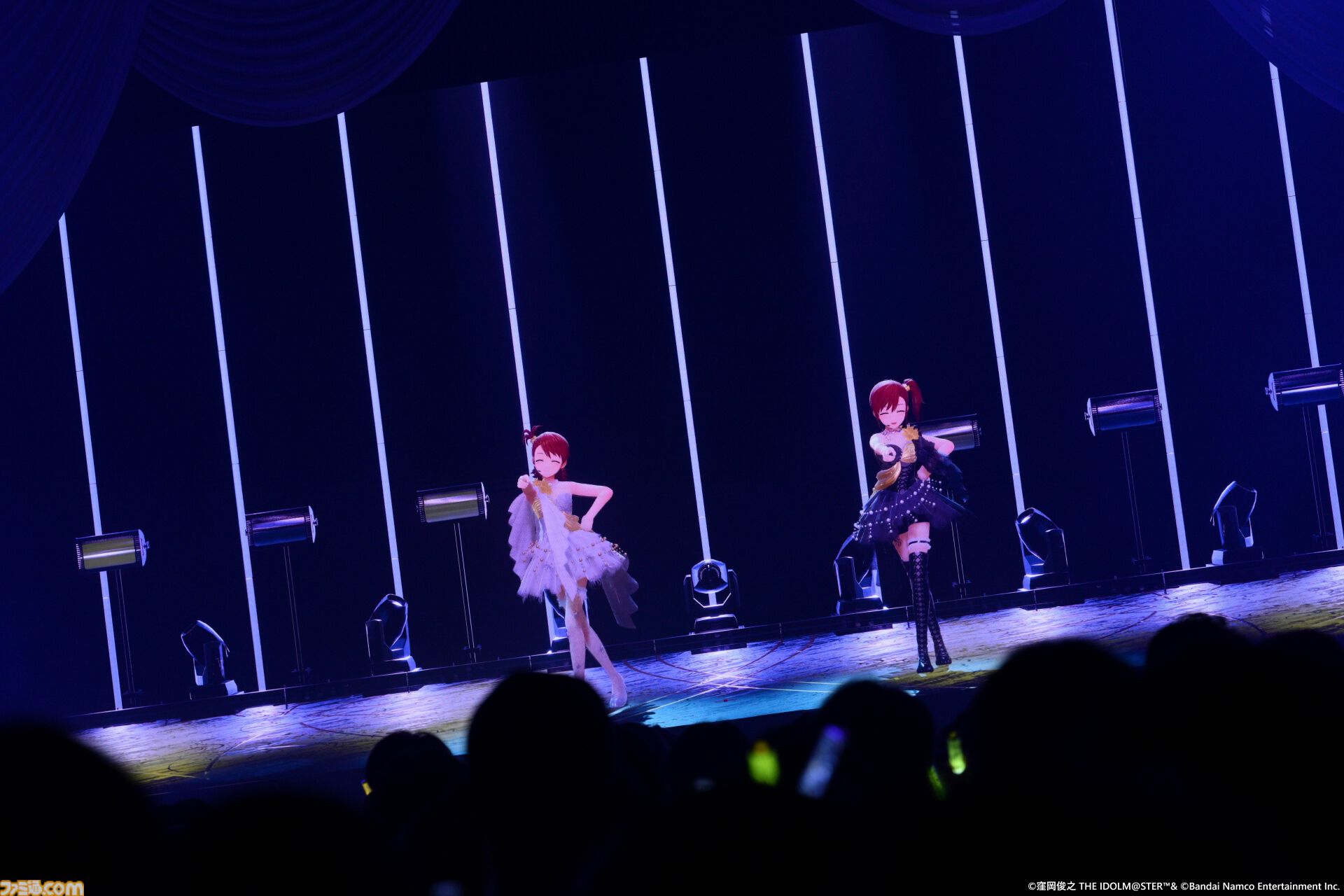 『アイマス』双海亜美・真美 twin live“ふたごぼしのつばさ”東京公演リポート。全曲ふたりでのステージで、新曲『北極星をズラしちゃえ！』でも一体感のあるパフォーマンスを披露。