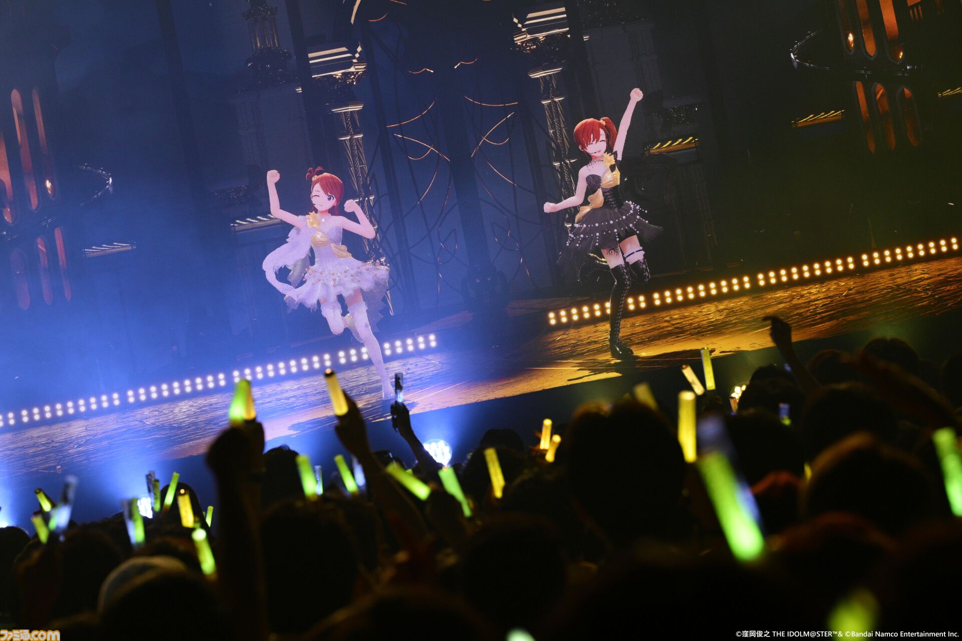 『アイマス』双海亜美・真美 twin live“ふたごぼしのつばさ”東京公演リポート。全曲ふたりでのステージで、新曲『北極星をズラしちゃえ！』でも一体感のあるパフォーマンスを披露。