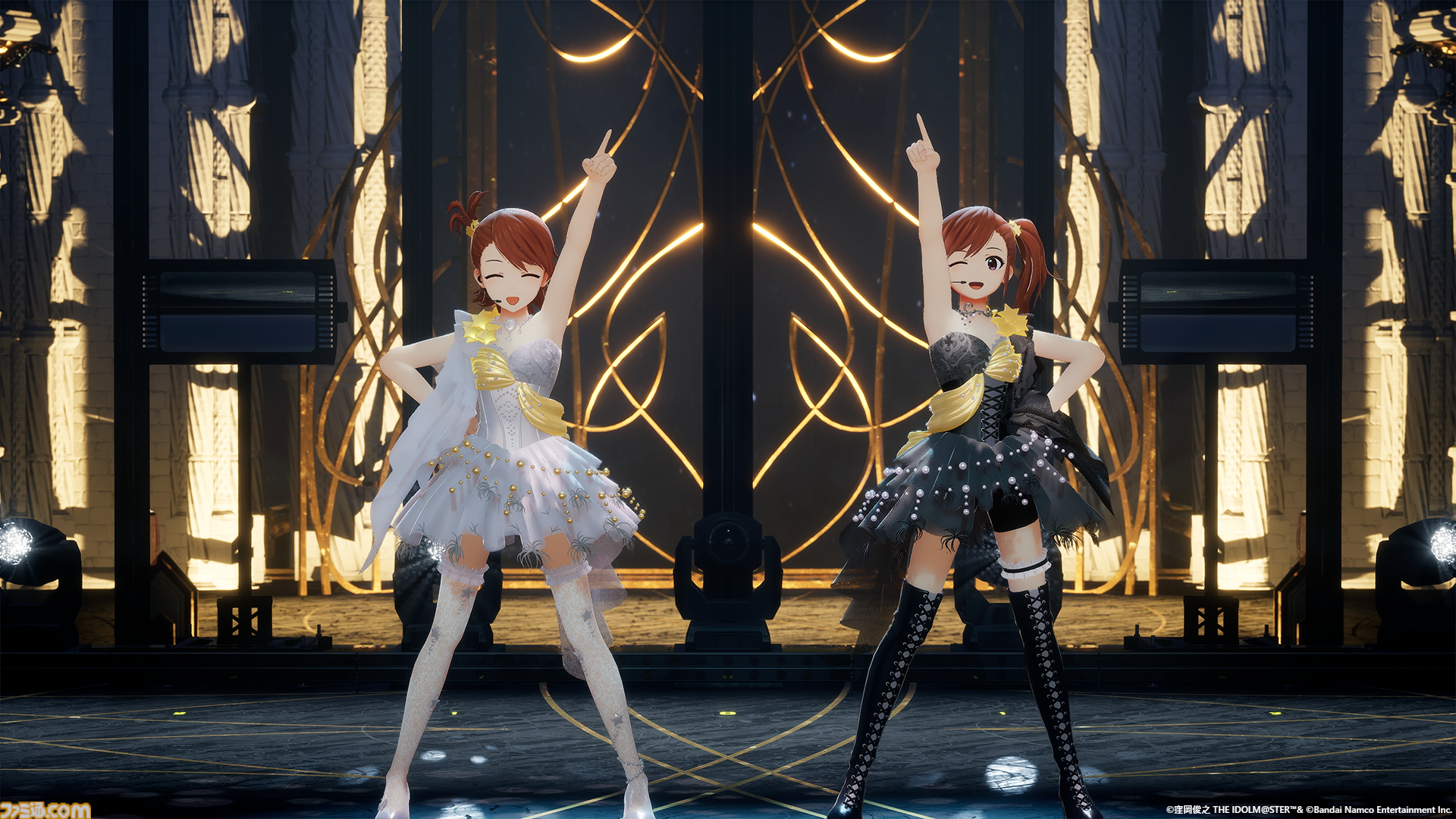 『アイマス』双海亜美・真美 twin live“ふたごぼしのつばさ”東京公演リポート。全曲ふたりでのステージで、新曲『北極星をズラしちゃえ！』でも一体感のあるパフォーマンスを披露。
