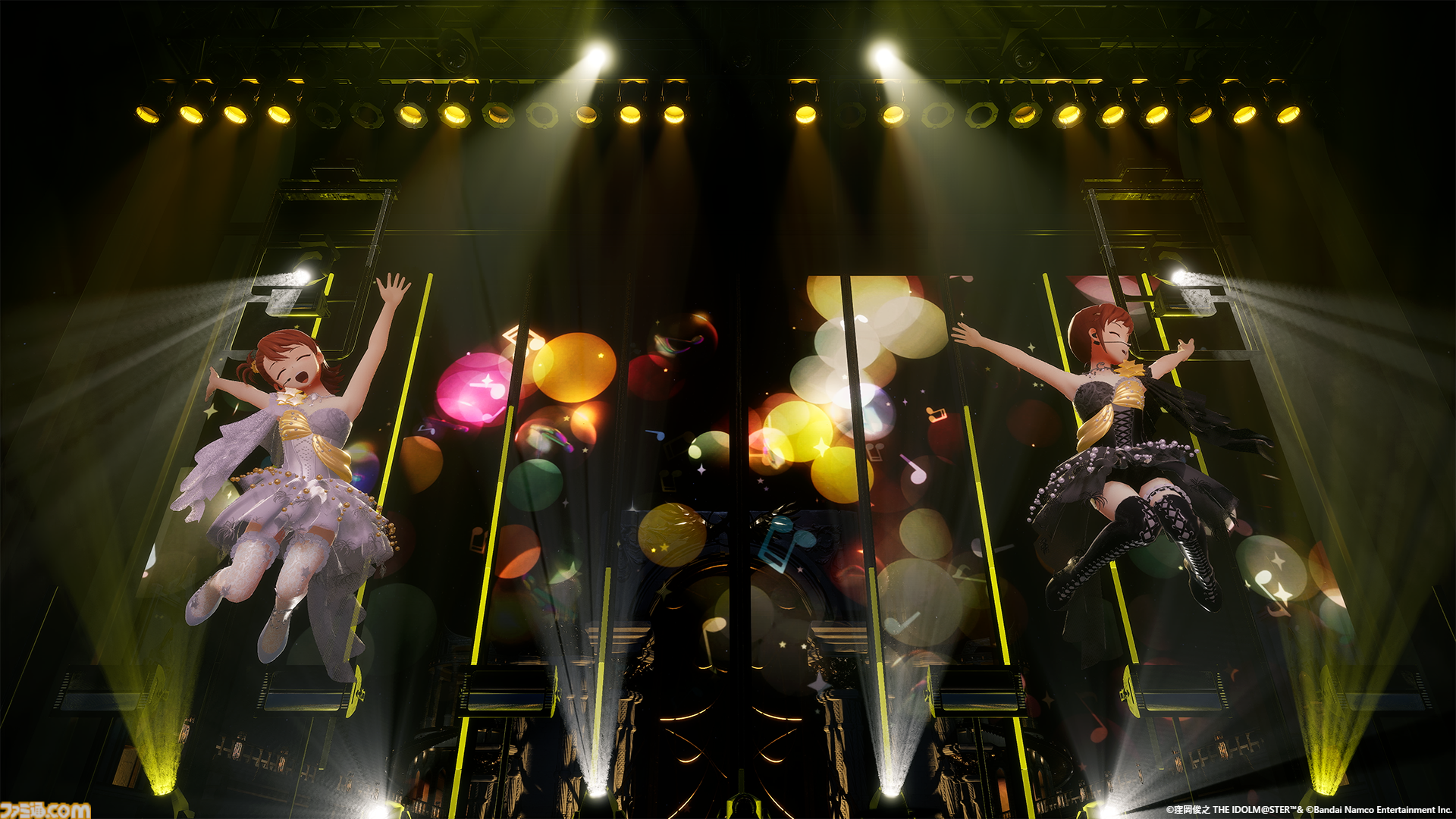 『アイマス』双海亜美・真美 twin live“ふたごぼしのつばさ”東京公演リポート。全曲ふたりでのステージで、新曲『北極星をズラしちゃえ！』でも一体感のあるパフォーマンスを披露。