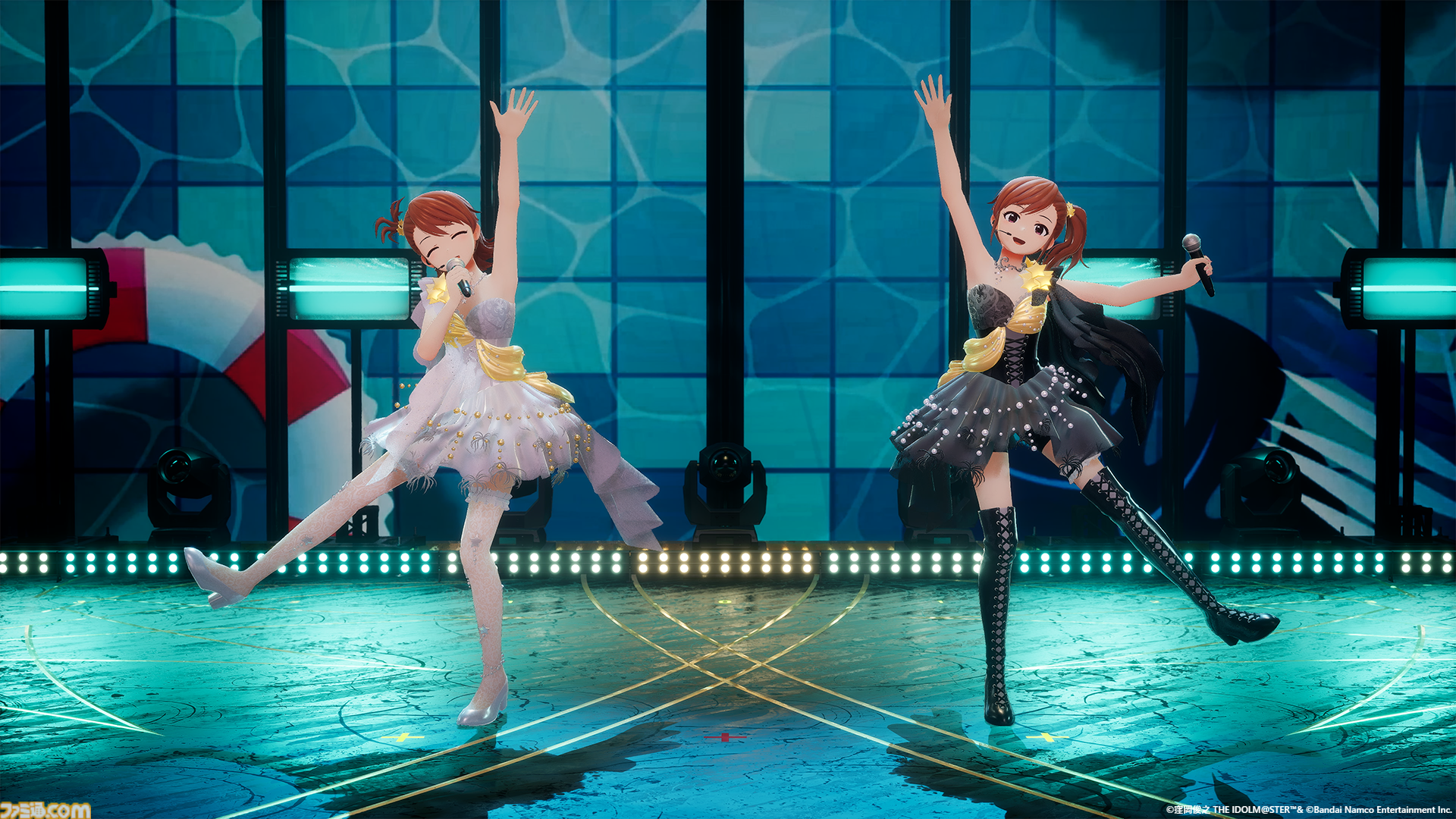 『アイマス』双海亜美・真美 twin live“ふたごぼしのつばさ”東京公演リポート。全曲ふたりでのステージで、新曲『北極星をズラしちゃえ！』でも一体感のあるパフォーマンスを披露。