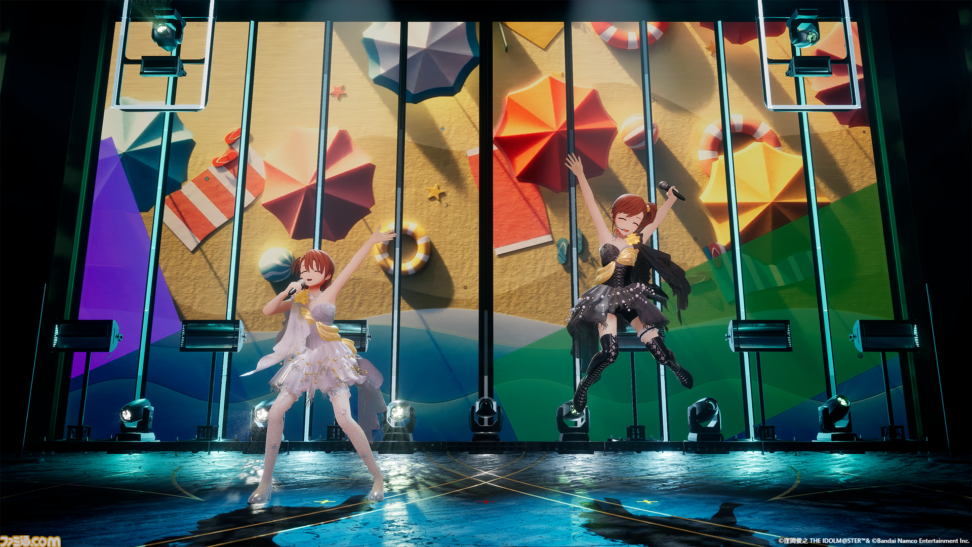 『アイマス』双海亜美・真美 twin live“ふたごぼしのつばさ”東京公演リポート。全曲ふたりでのステージで、新曲『北極星をズラしちゃえ！』でも一体感のあるパフォーマンスを披露。