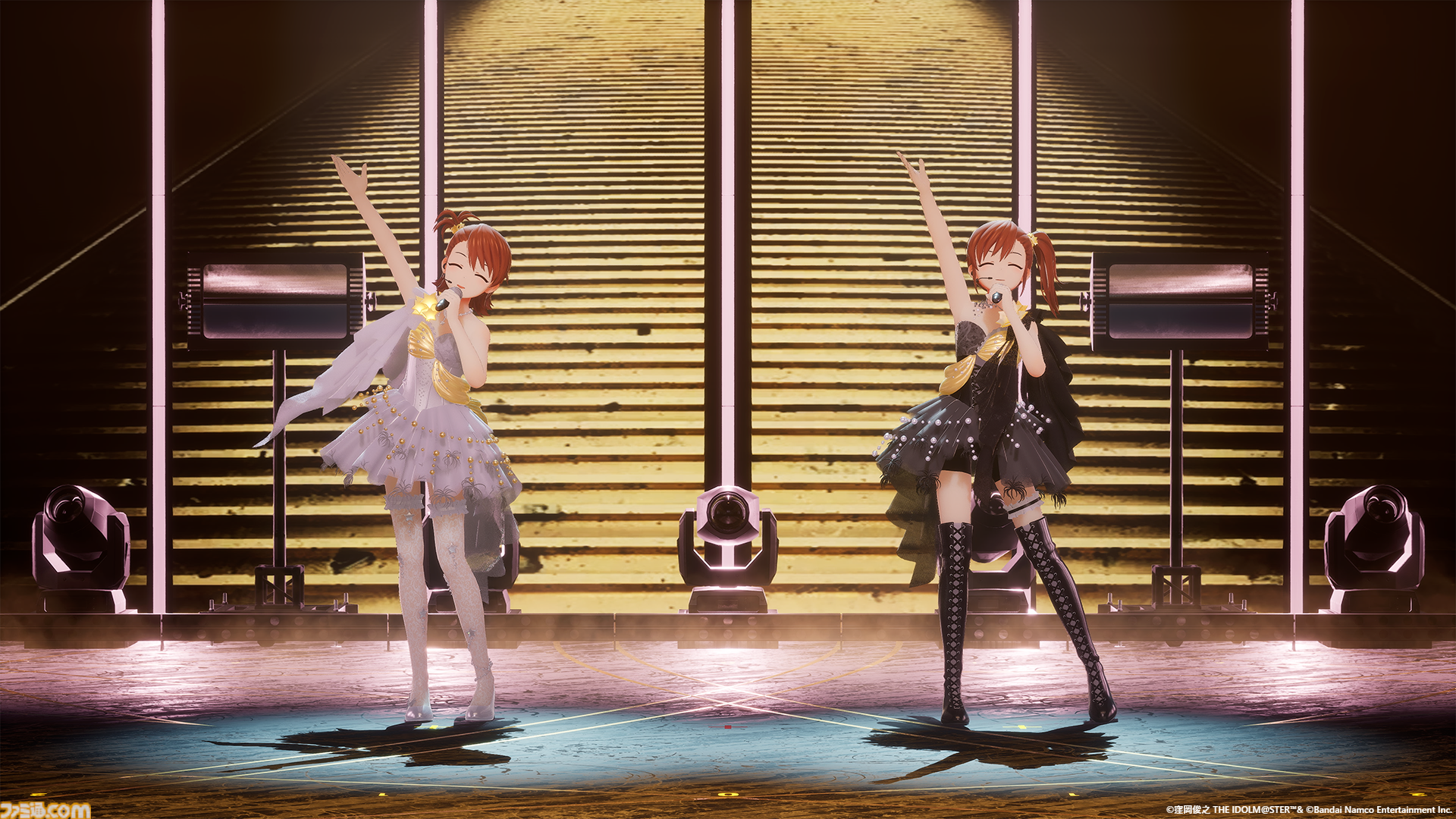 『アイマス』双海亜美・真美 twin live“ふたごぼしのつばさ”東京公演リポート。全曲ふたりでのステージで、新曲『北極星をズラしちゃえ！』でも一体感のあるパフォーマンスを披露。
