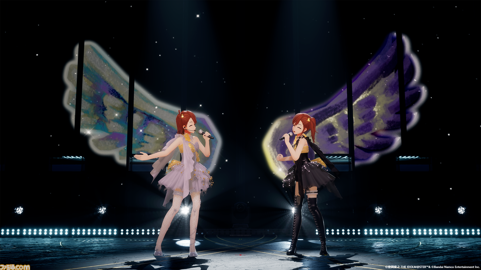 『アイマス』双海亜美・真美 twin live“ふたごぼしのつばさ”東京公演リポート。全曲ふたりでのステージで、新曲『北極星をズラしちゃえ！』でも一体感のあるパフォーマンスを披露。