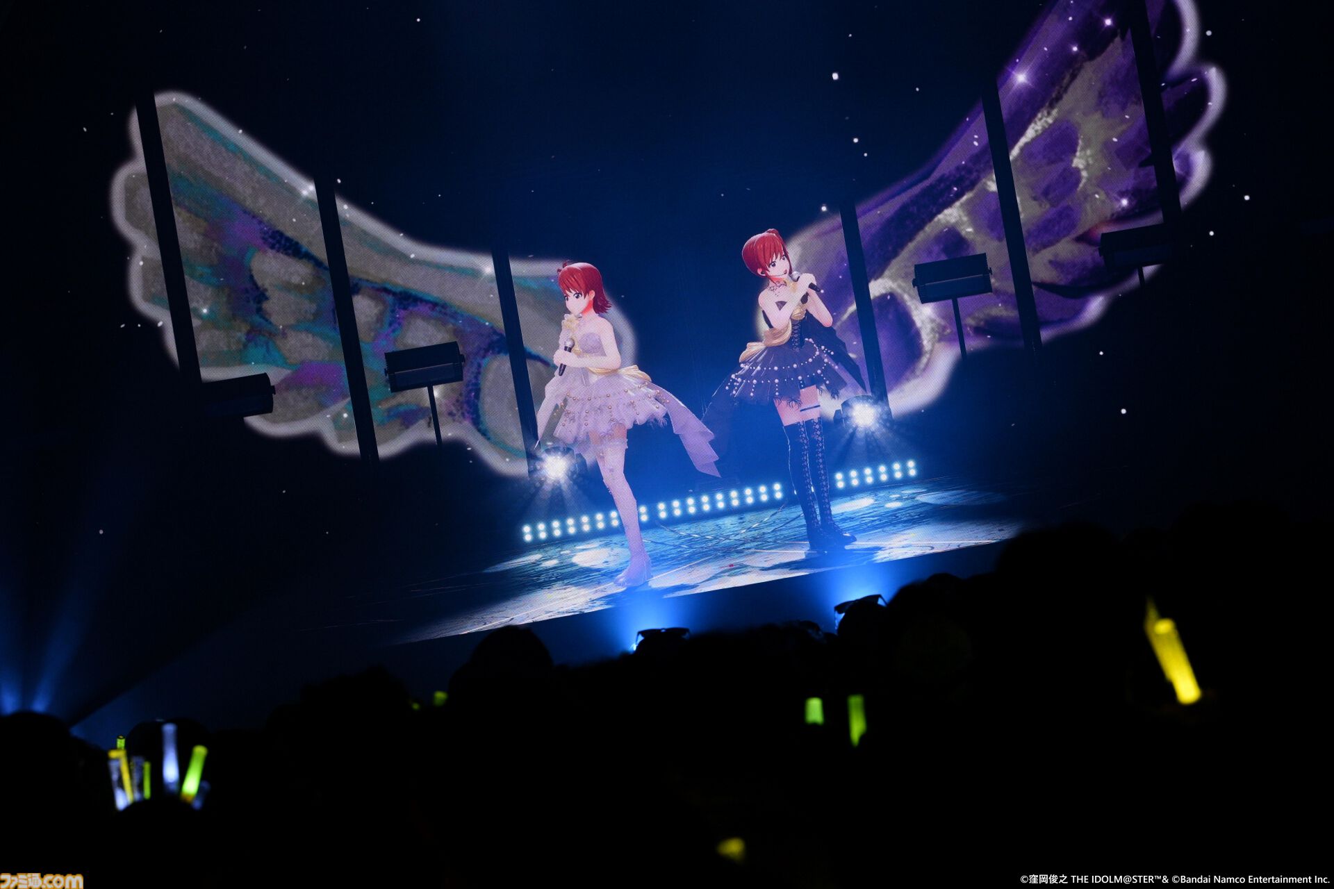 『アイマス』双海亜美・真美 twin live“ふたごぼしのつばさ”東京公演リポート。全曲ふたりでのステージで、新曲『北極星をズラしちゃえ！』でも一体感のあるパフォーマンスを披露。