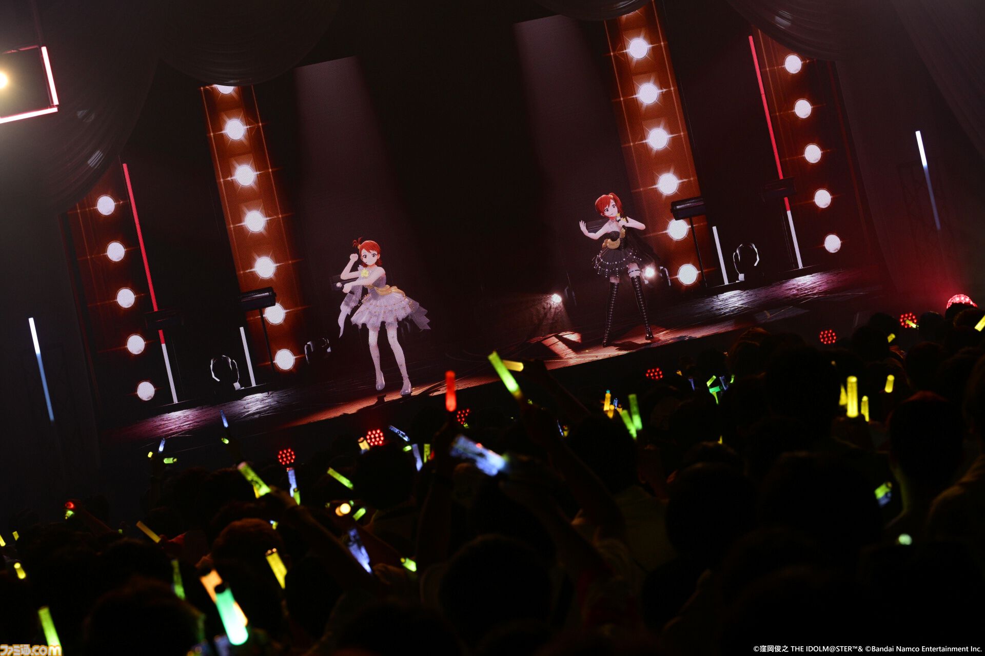 『アイマス』双海亜美・真美 twin live“ふたごぼしのつばさ”東京公演リポート。全曲ふたりでのステージで、新曲『北極星をズラしちゃえ！』でも一体感のあるパフォーマンスを披露。