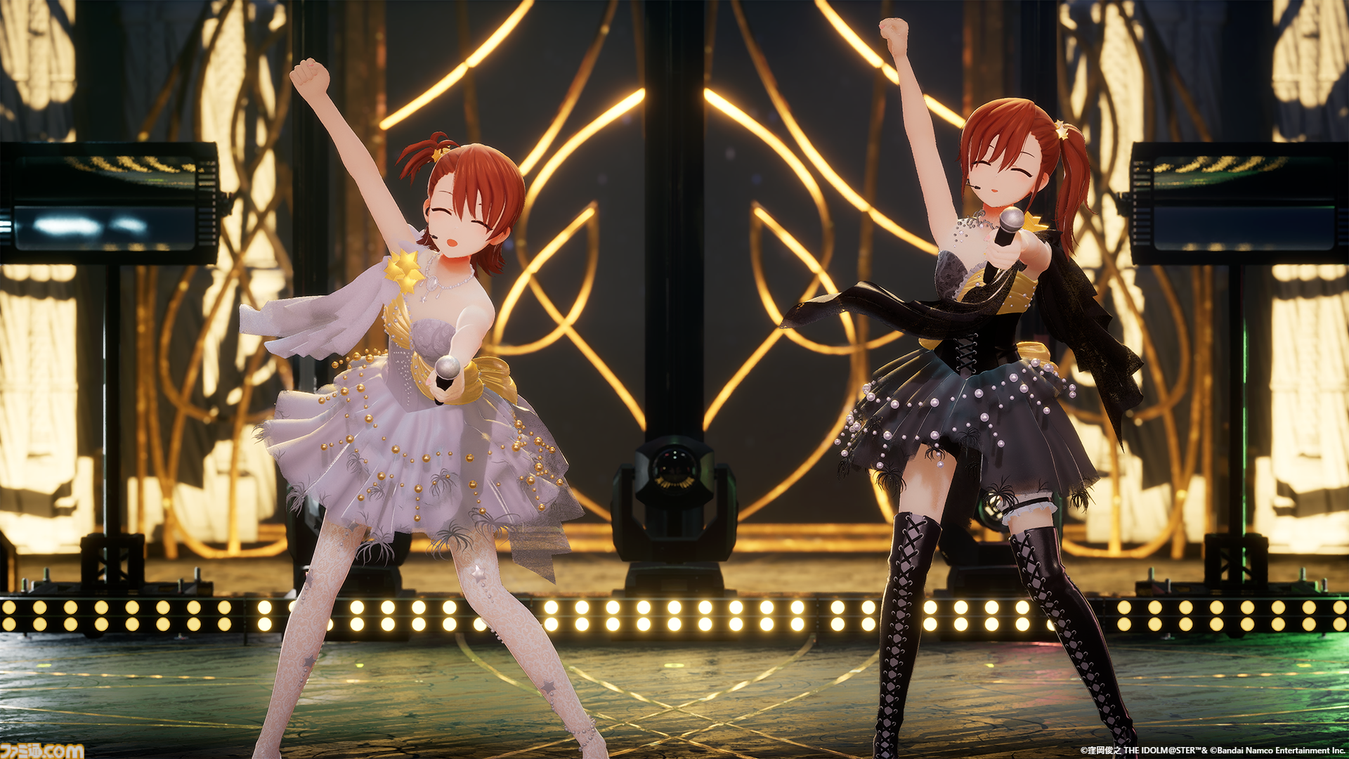 『アイマス』双海亜美・真美 twin live“ふたごぼしのつばさ”東京公演リポート。全曲ふたりでのステージで、新曲『北極星をズラしちゃえ！』でも一体感のあるパフォーマンスを披露。