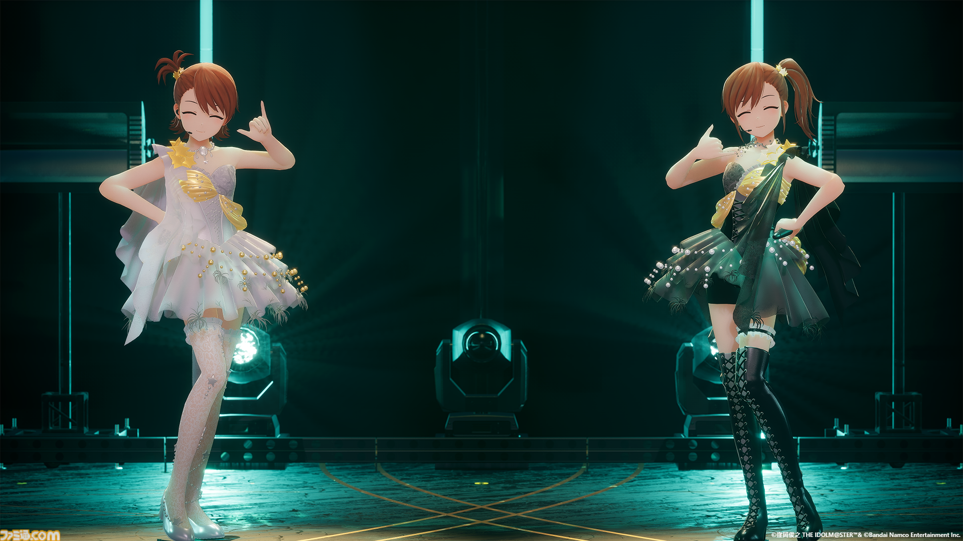 『アイマス』双海亜美・真美 twin live“ふたごぼしのつばさ”東京公演リポート。全曲ふたりでのステージで、新曲『北極星をズラしちゃえ！』でも一体感のあるパフォーマンスを披露。
