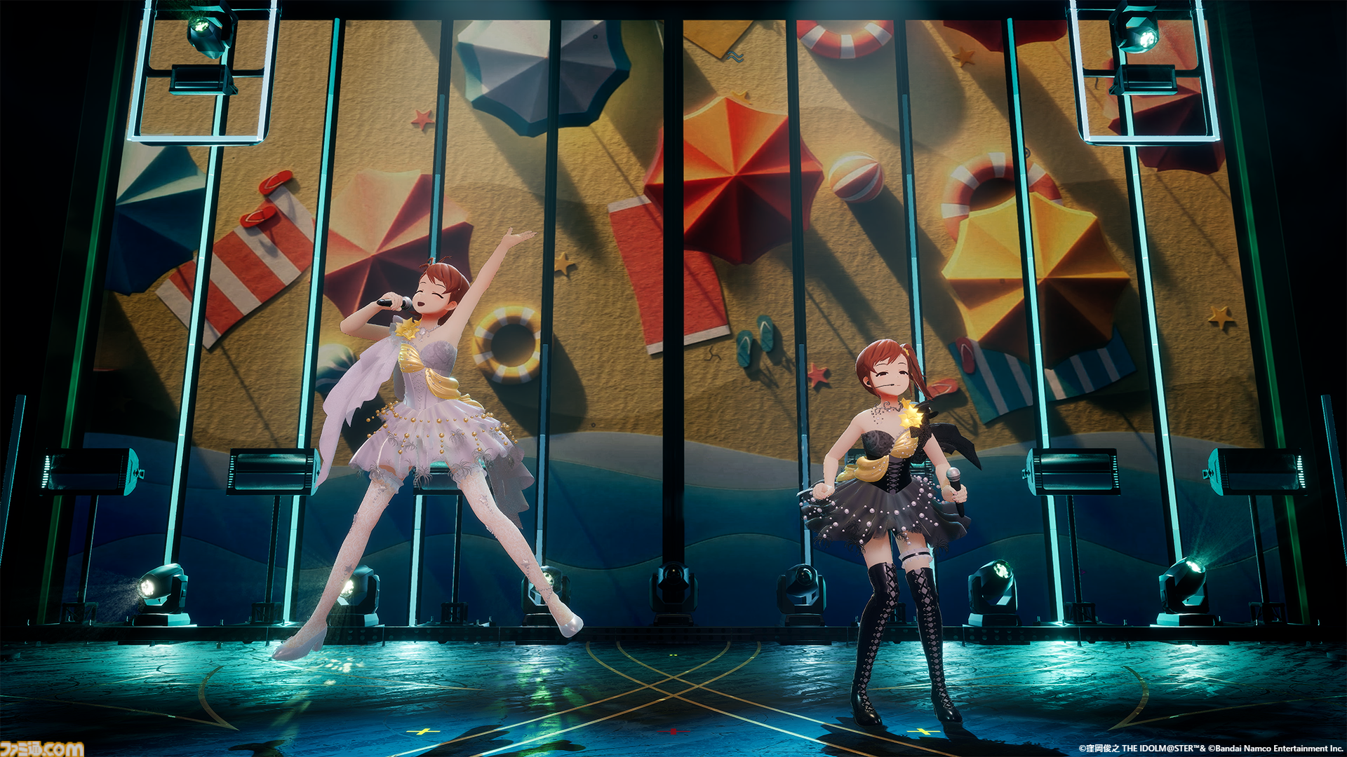 『アイマス』双海亜美・真美 twin live“ふたごぼしのつばさ”東京公演リポート。全曲ふたりでのステージで、新曲『北極星をズラしちゃえ！』でも一体感のあるパフォーマンスを披露。