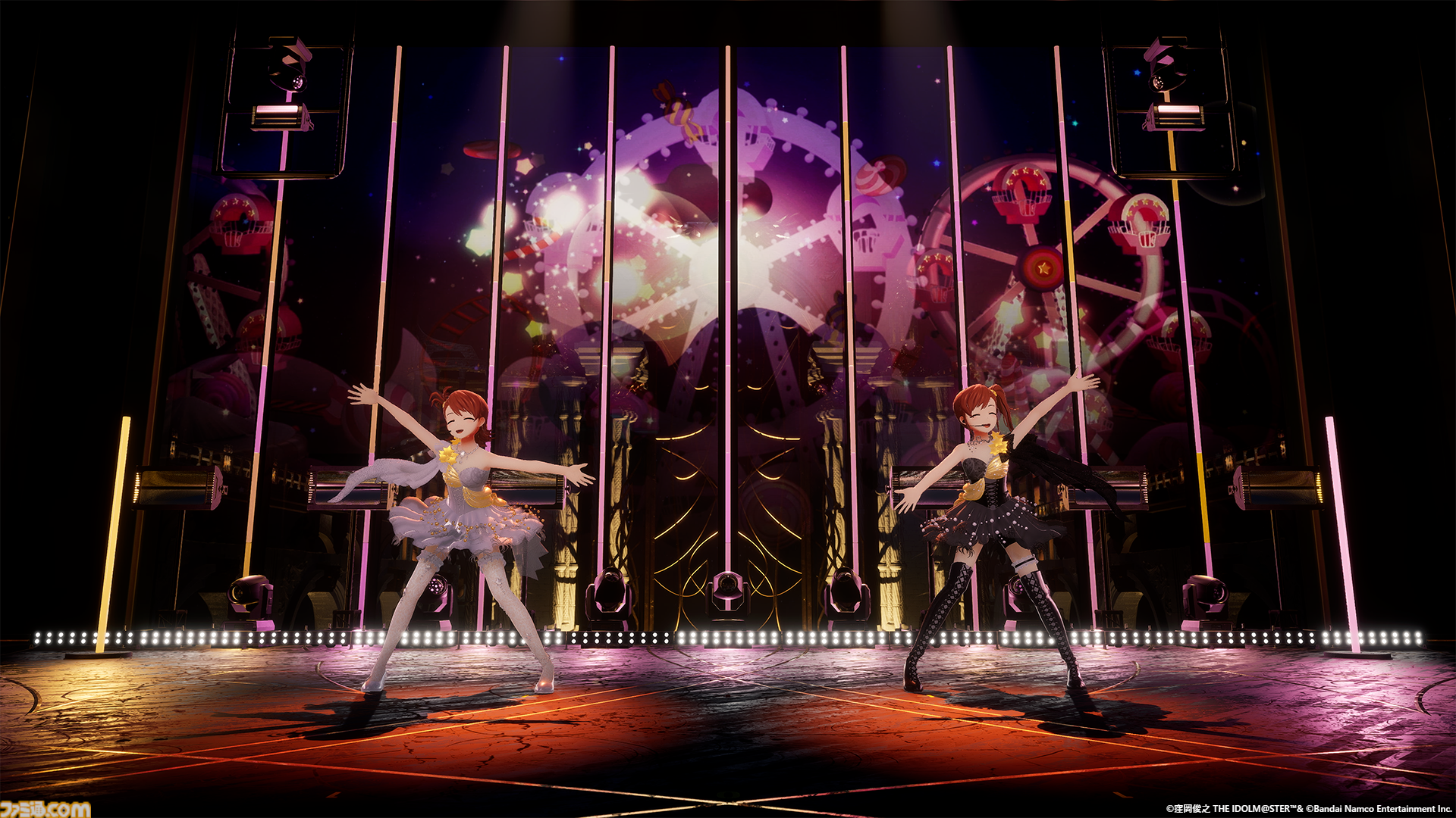 『アイマス』双海亜美・真美 twin live“ふたごぼしのつばさ”東京公演リポート。全曲ふたりでのステージで、新曲『北極星をズラしちゃえ！』でも一体感のあるパフォーマンスを披露。