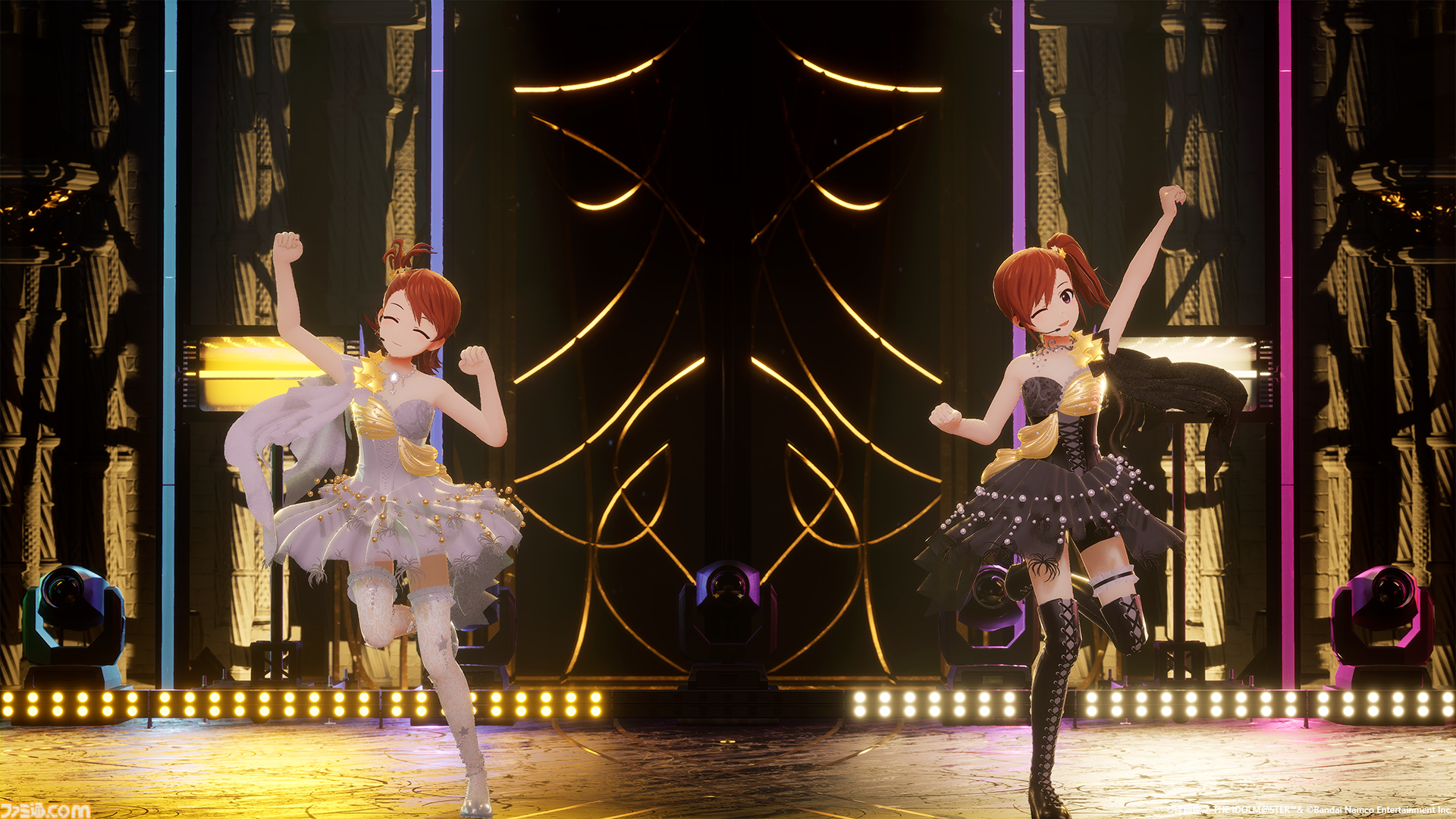 『アイマス』双海亜美・真美 twin live“ふたごぼしのつばさ”東京公演リポート。全曲ふたりでのステージで、新曲『北極星をズラしちゃえ！』でも一体感のあるパフォーマンスを披露。