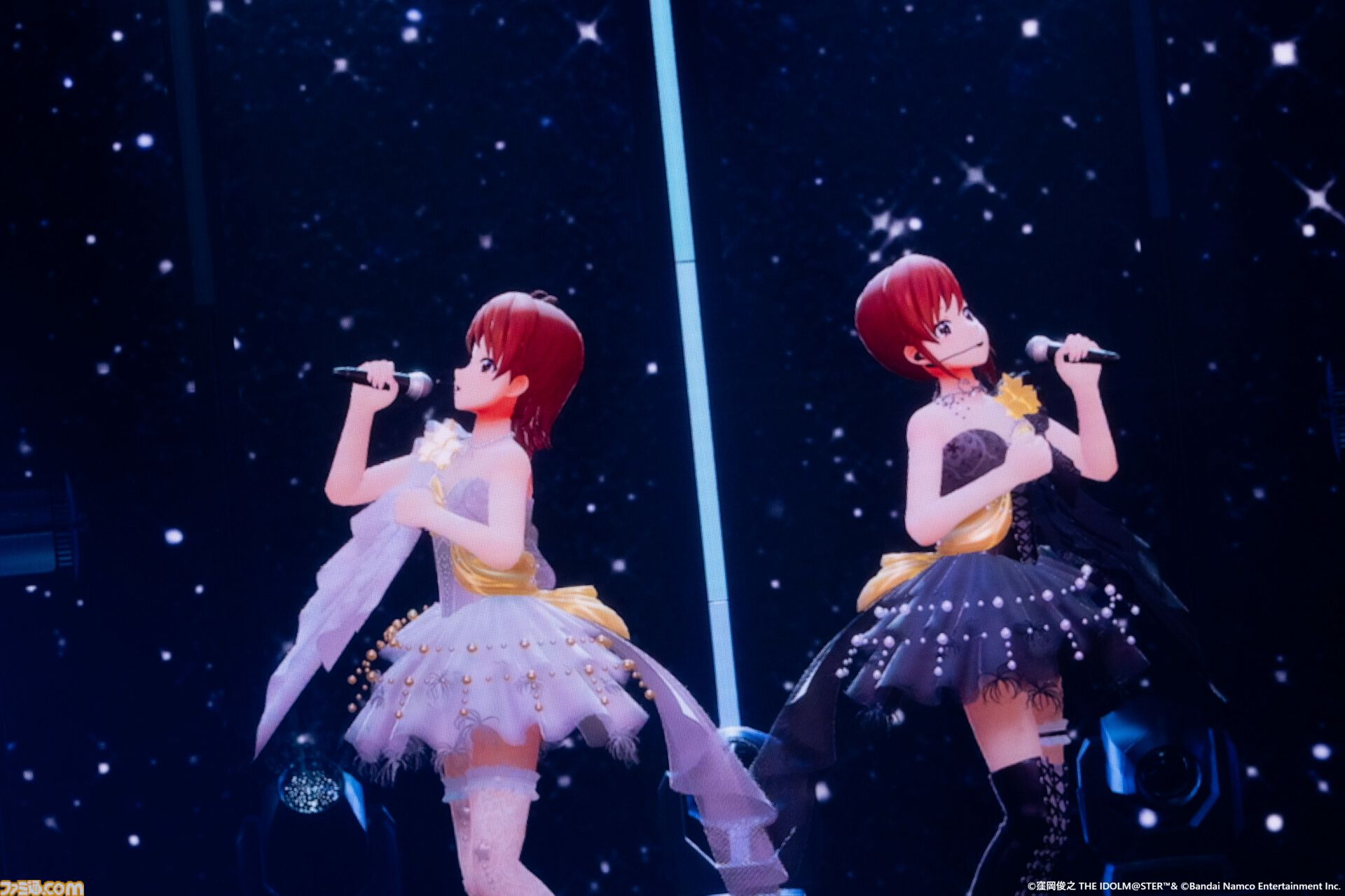 『アイマス』双海亜美・真美 twin live“ふたごぼしのつばさ”東京公演リポート。全曲ふたりでのステージで、新曲『北極星をズラしちゃえ！』でも一体感のあるパフォーマンスを披露。