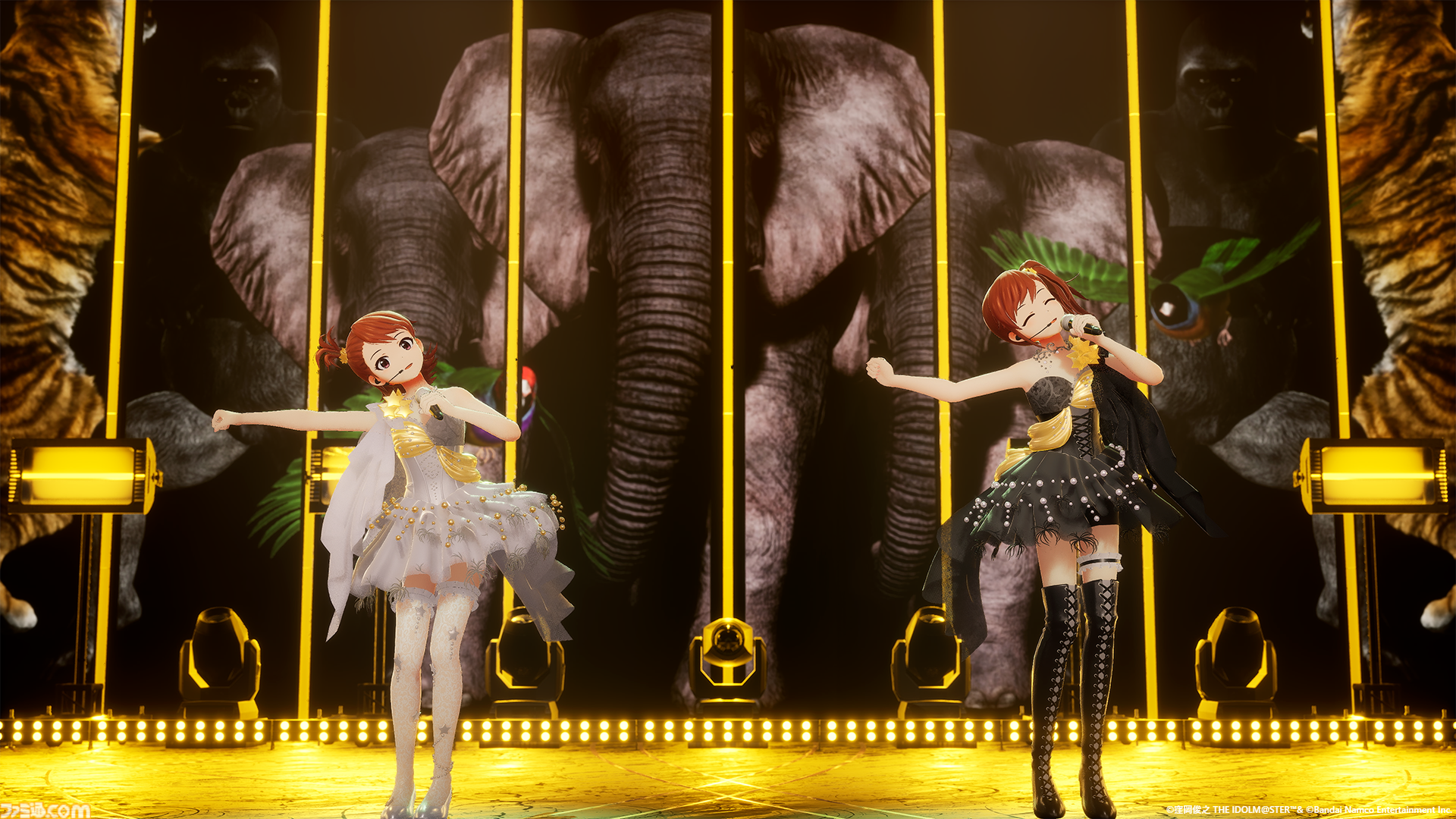『アイマス』双海亜美・真美 twin live“ふたごぼしのつばさ”東京公演リポート。全曲ふたりでのステージで、新曲『北極星をズラしちゃえ！』でも一体感のあるパフォーマンスを披露。