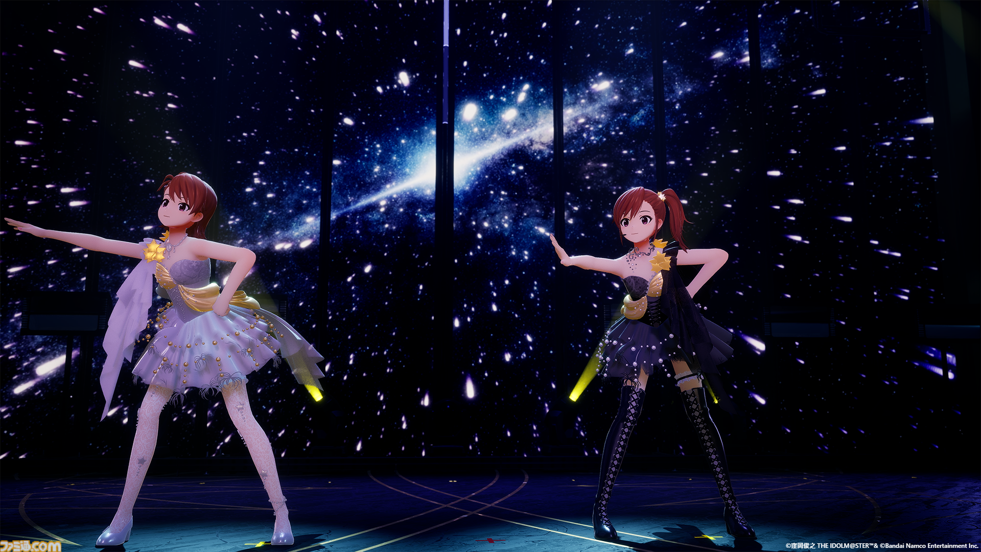 『アイマス』双海亜美・真美 twin live“ふたごぼしのつばさ”東京公演リポート。全曲ふたりでのステージで、新曲『北極星をズラしちゃえ！』でも一体感のあるパフォーマンスを披露。